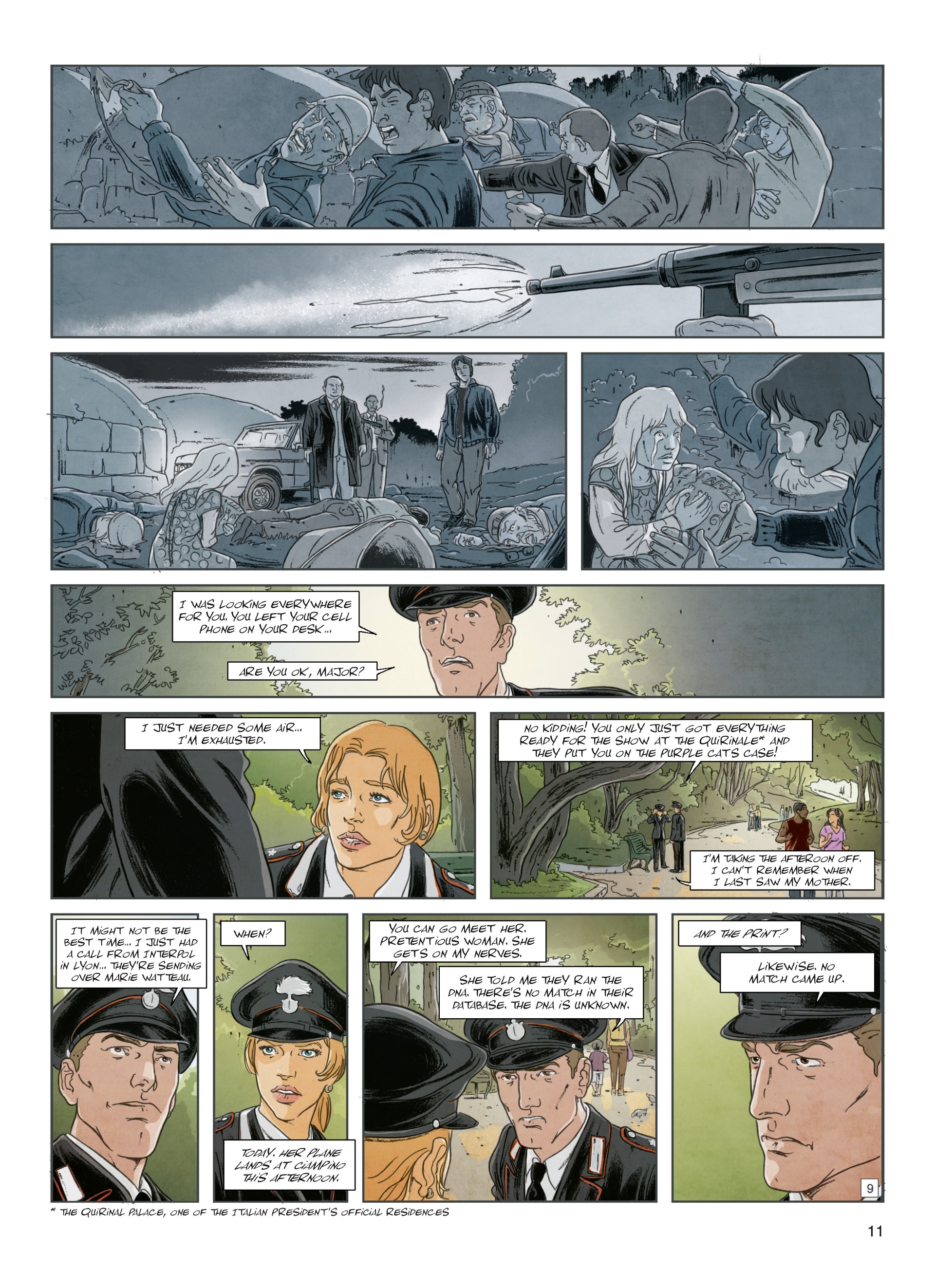 Read online Interpol comic -  Issue #3 - 11