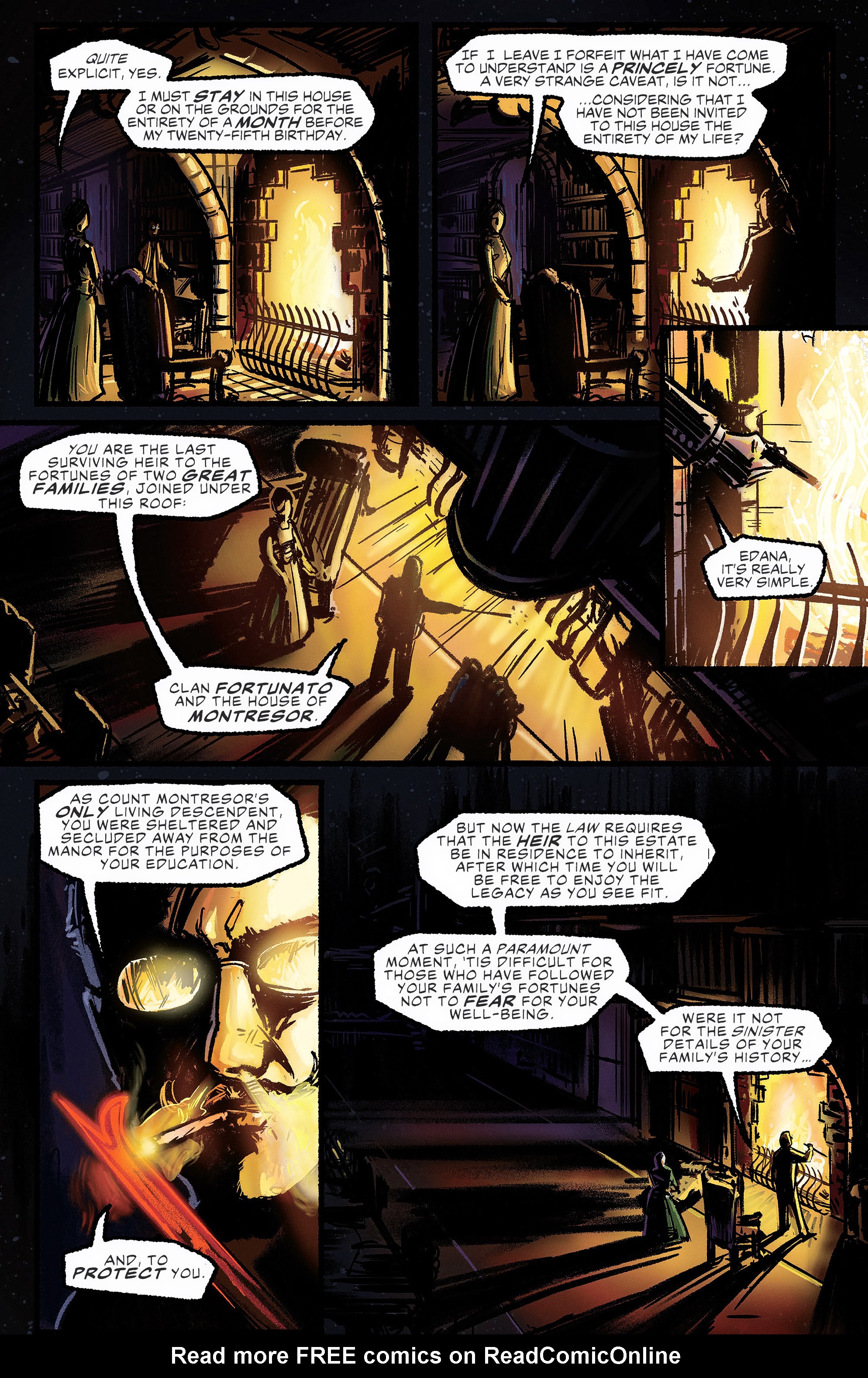 Read online The House of Montresor comic -  Issue #1 - 15