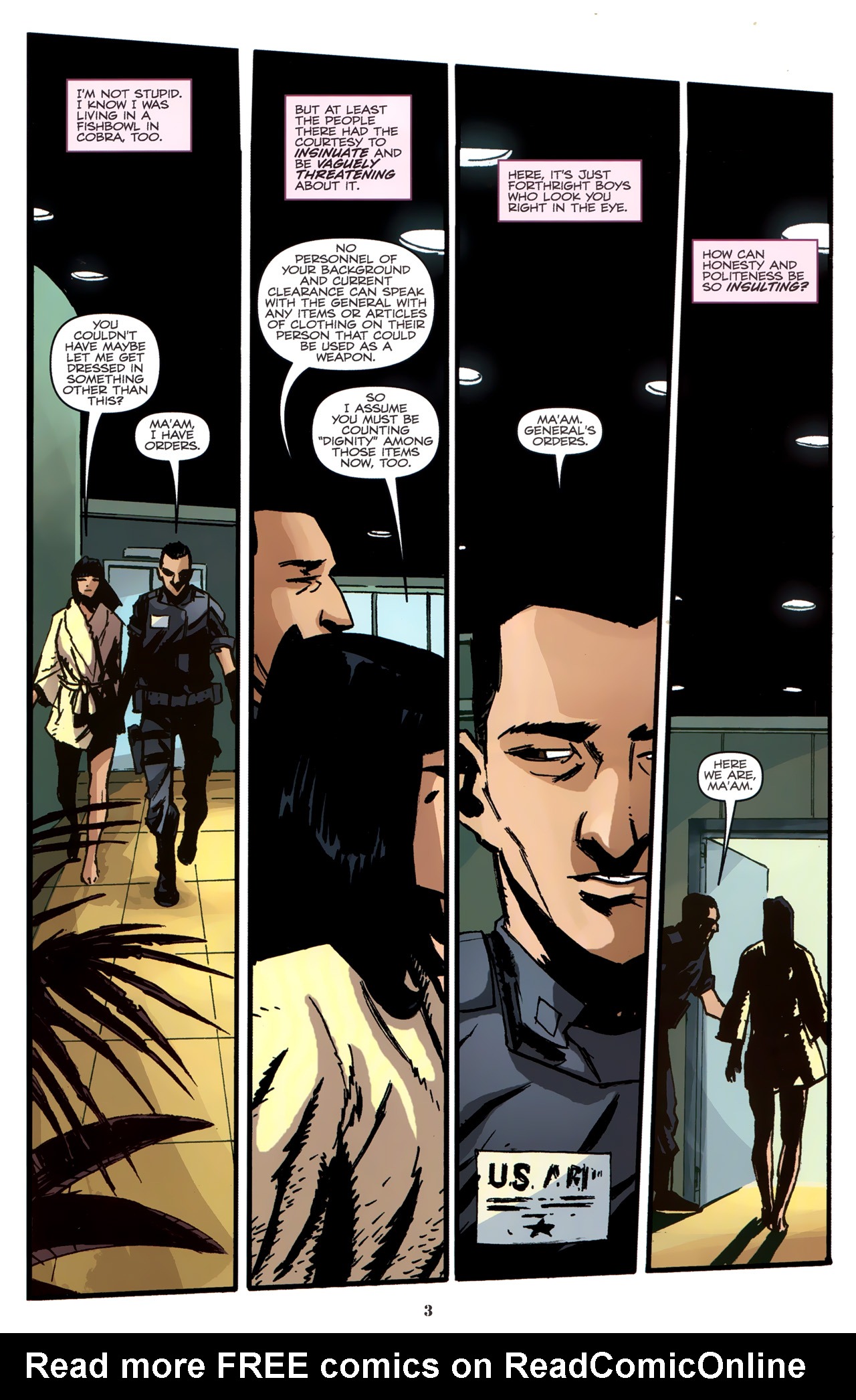 Read online G.I. Joe Cobra (2011) comic -  Issue #5 - 6