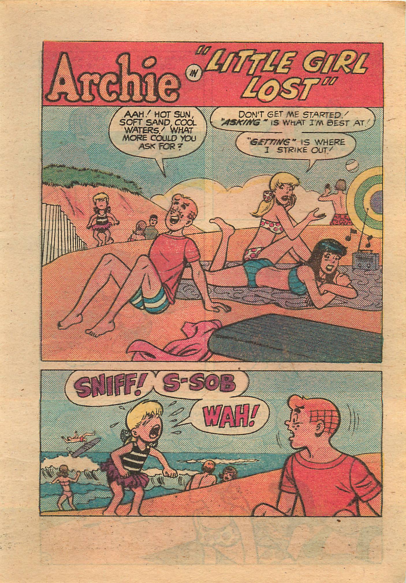 Read online Archie...Archie Andrews, Where Are You? Digest Magazine comic -  Issue #19 - 21