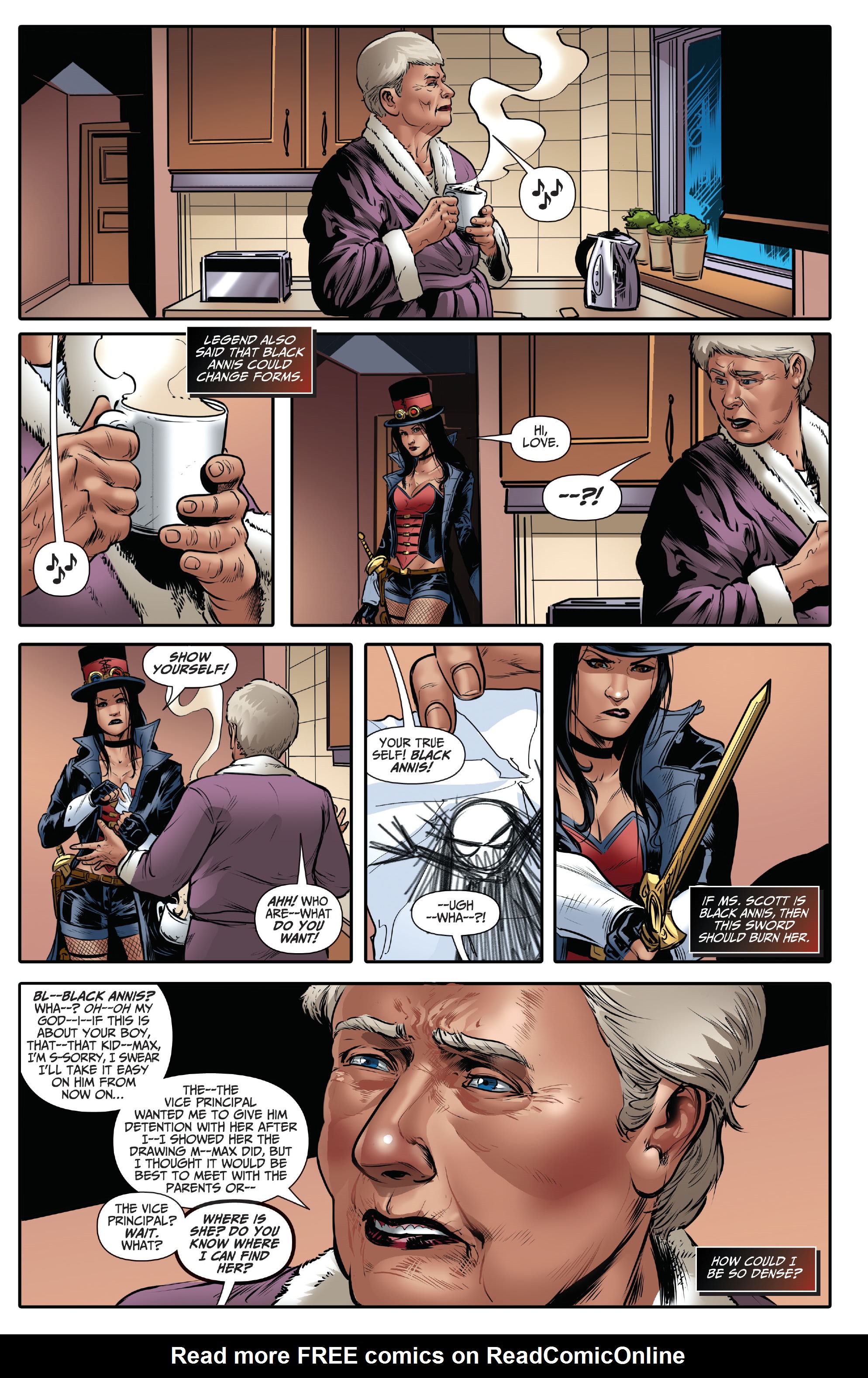 Read online Van Helsing: Black Annis comic -  Issue # Full - 26