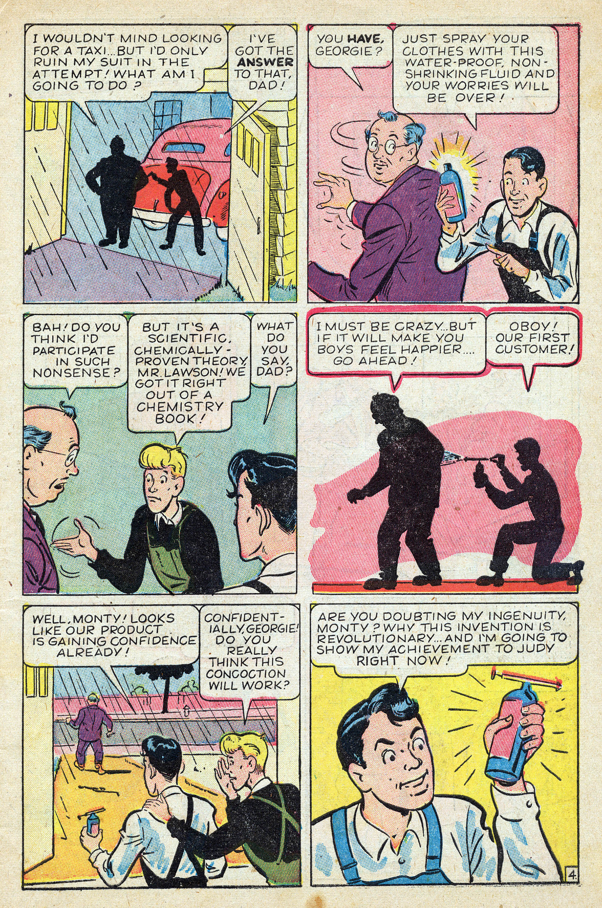 Read online Georgie Comics (1945) comic -  Issue #9 - 7