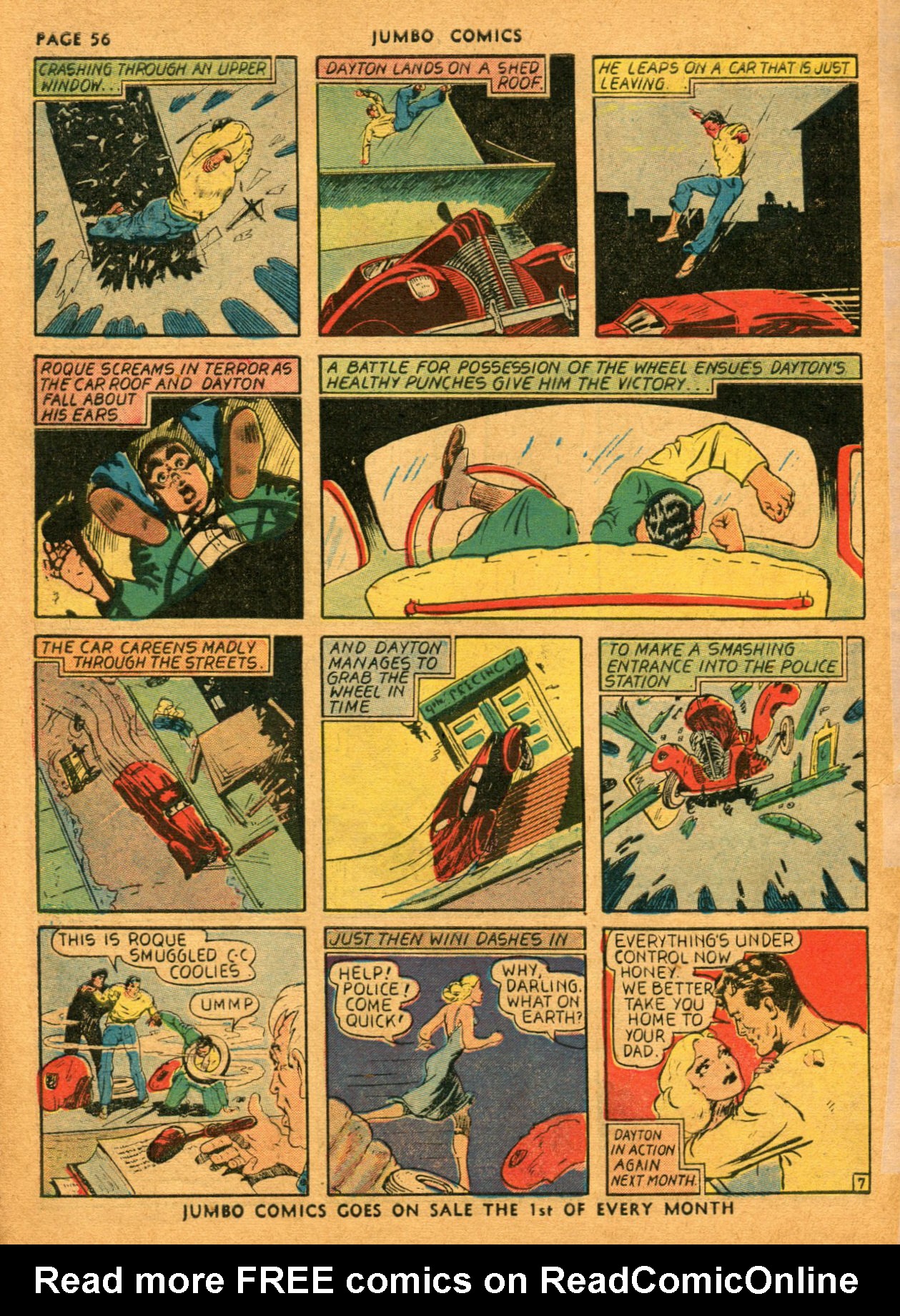 Read online Jumbo Comics comic -  Issue #18 - 58