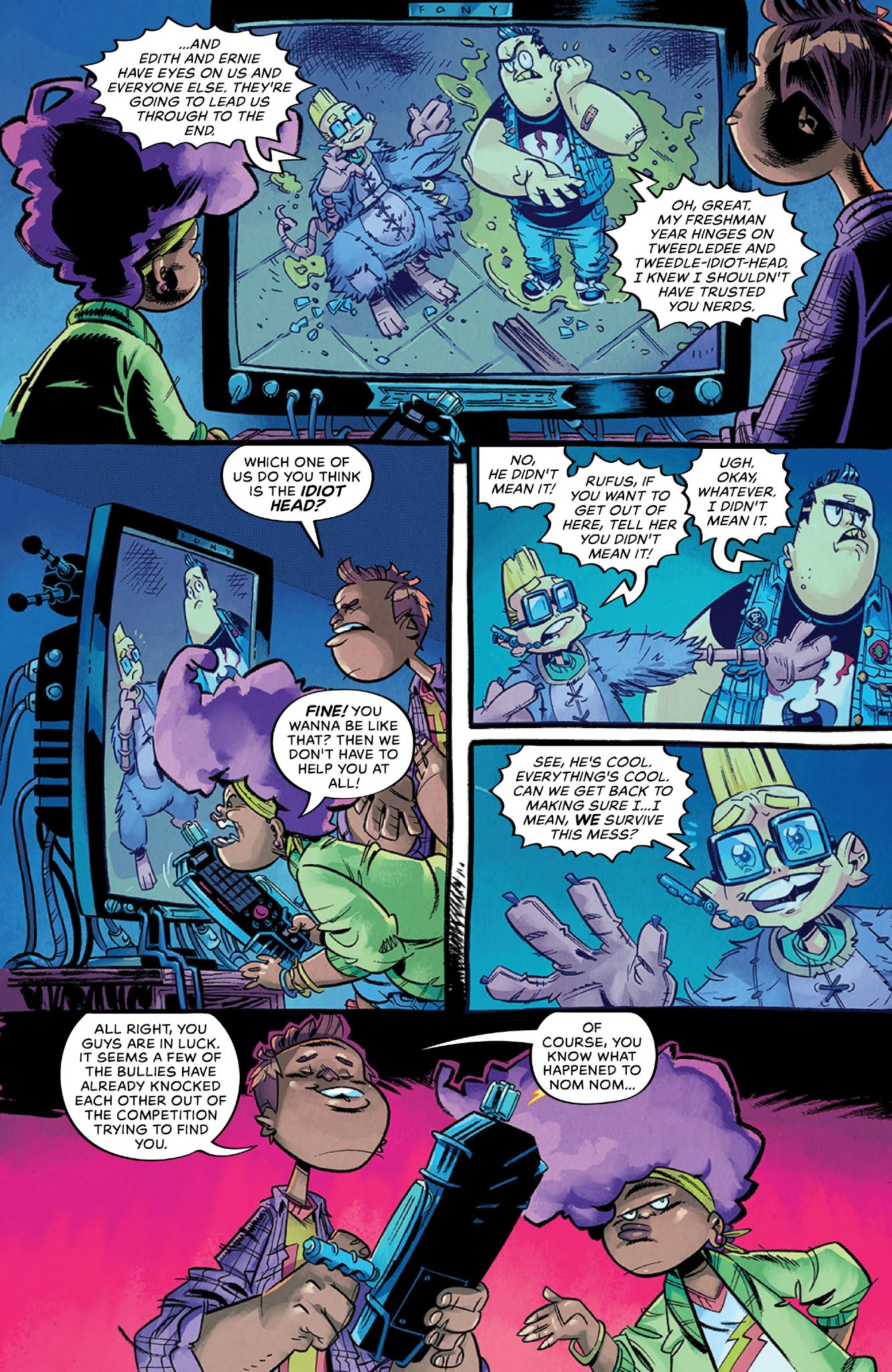 Read online Bully Wars comic -  Issue #4 - 13