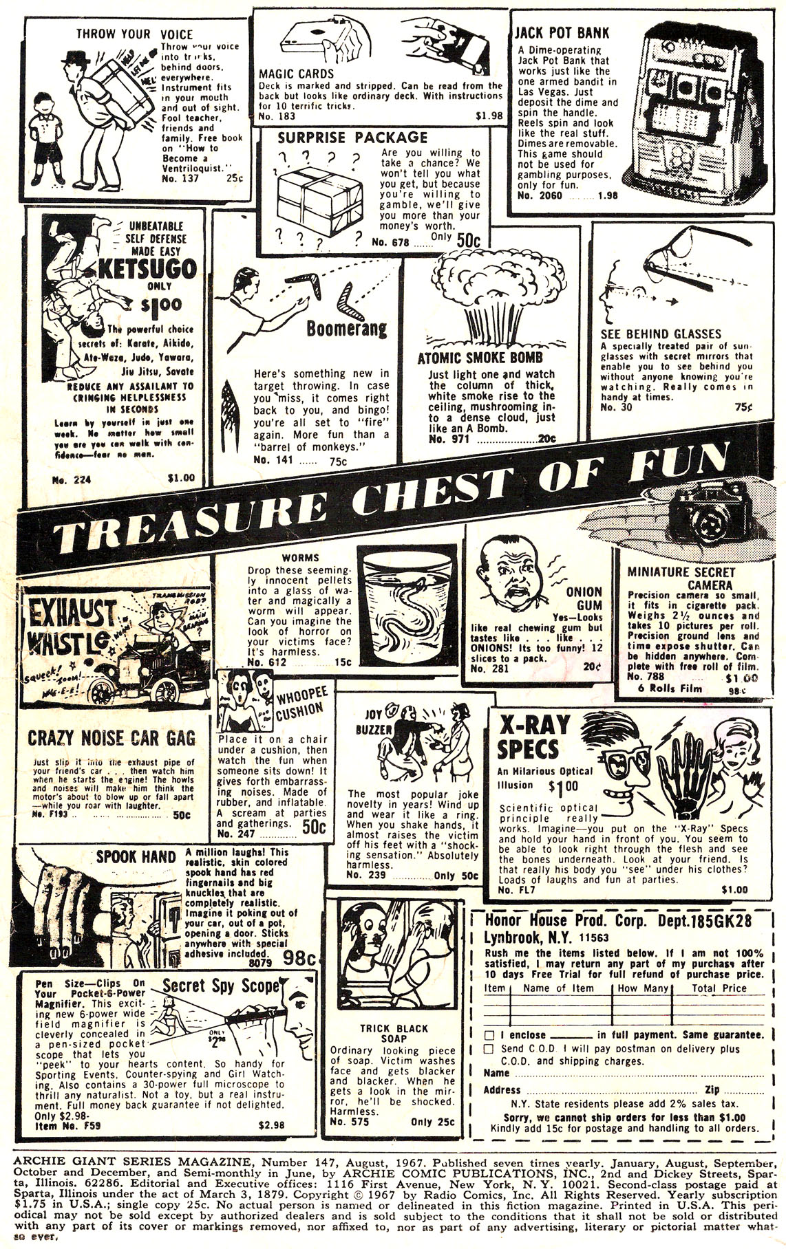 Read online Archie Giant Series Magazine comic -  Issue #147 - 2