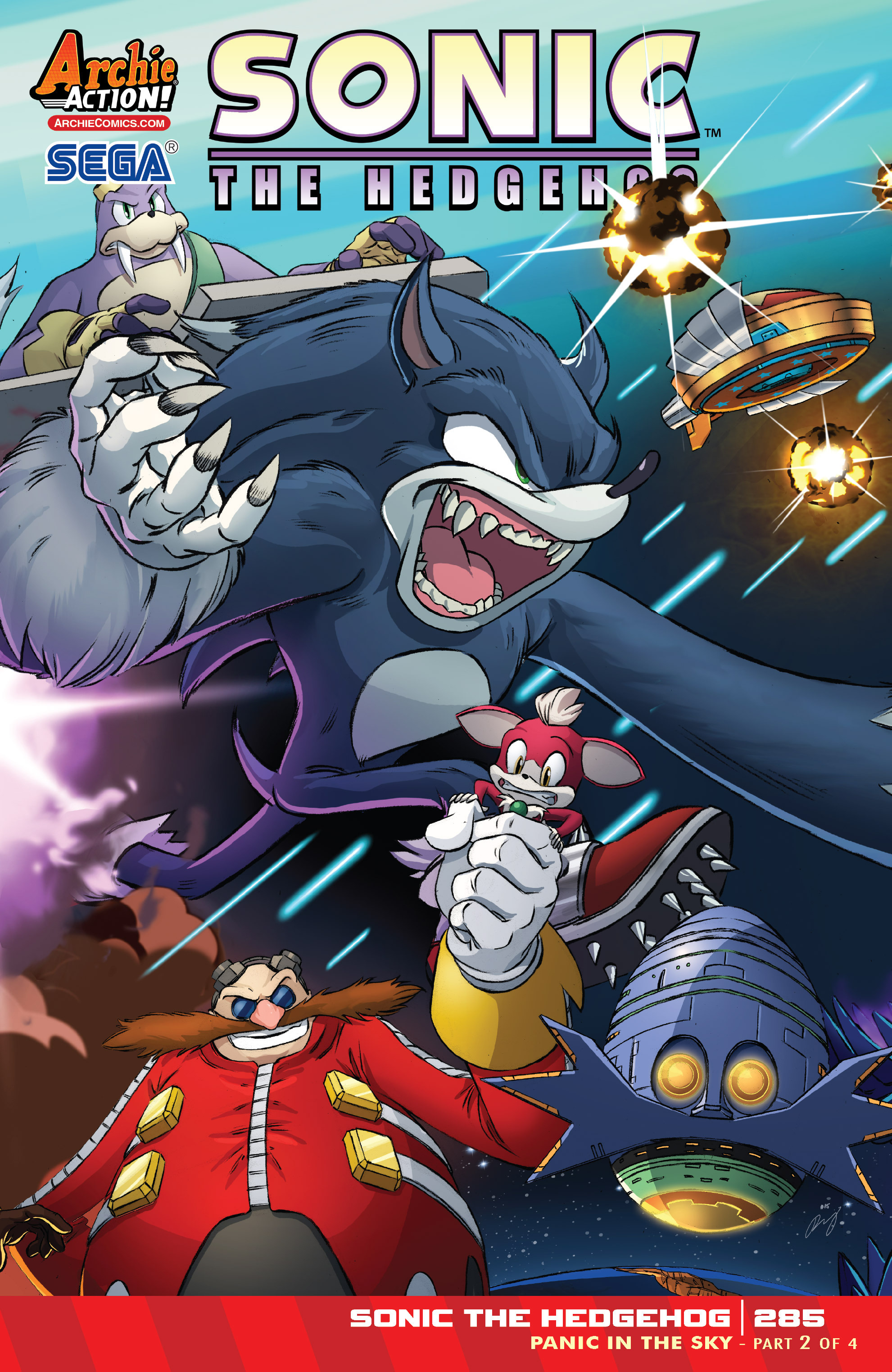 Read online Sonic The Hedgehog comic -  Issue #285 - 1
