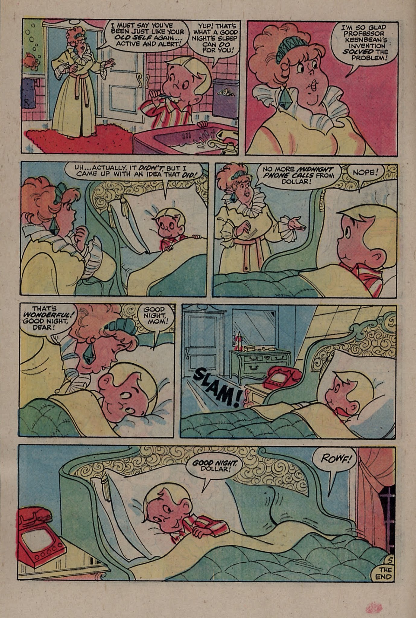 Read online Richie Rich & Dollar the Dog comic -  Issue #7 - 16