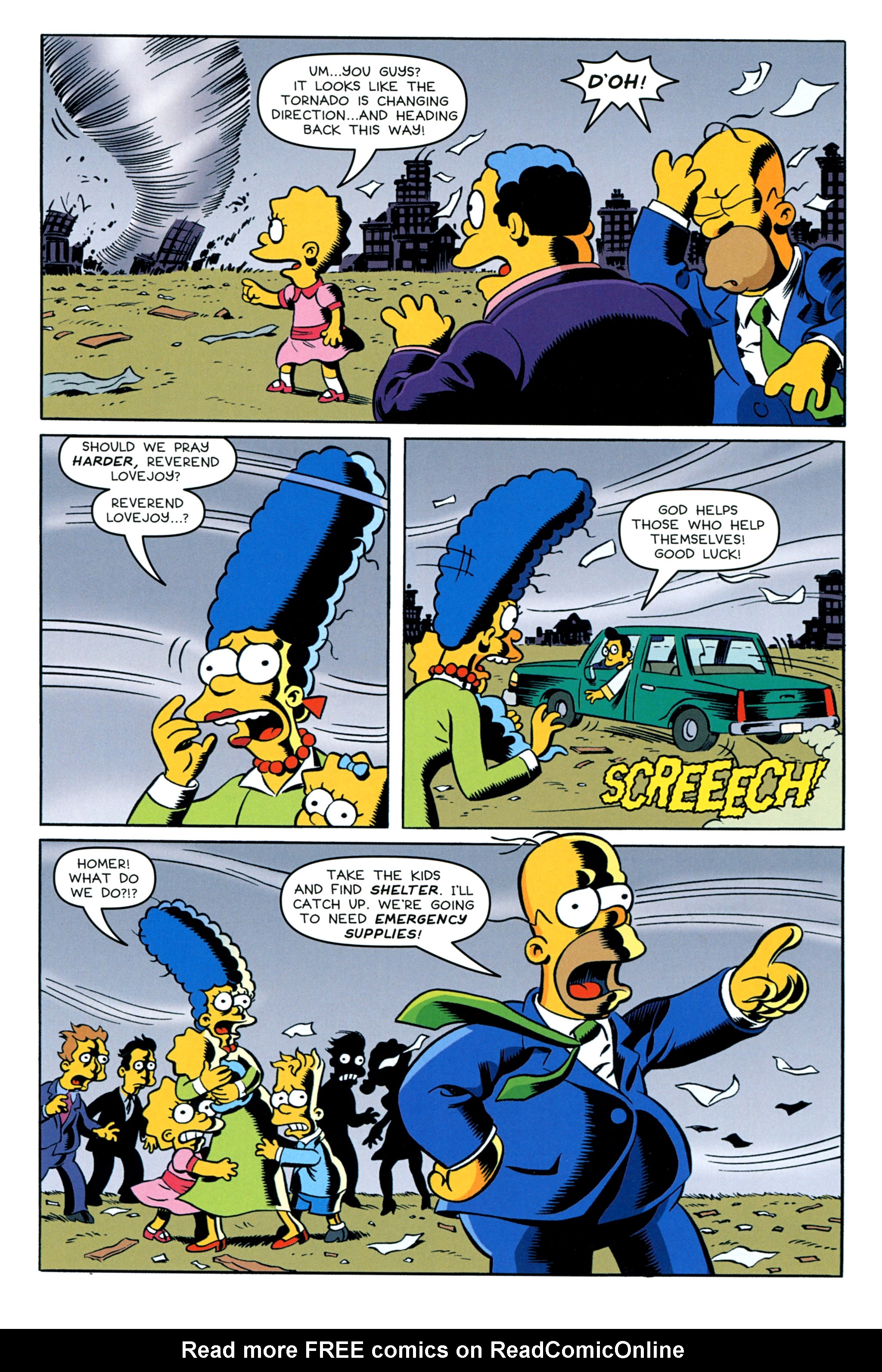 Read online Treehouse of Horror comic -  Issue #20 - 6