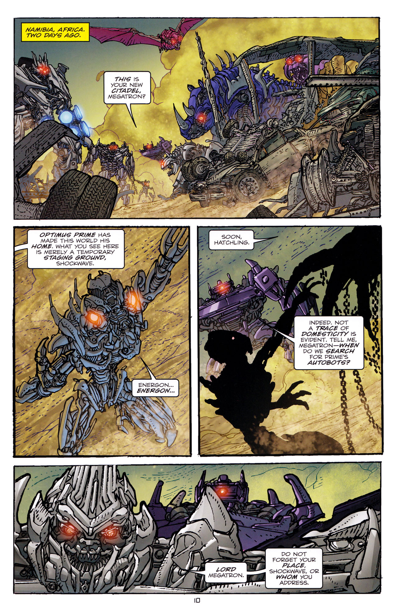 Read online Transformers: Dark of the Moon Rising Storm comic -  Issue #2 - 12