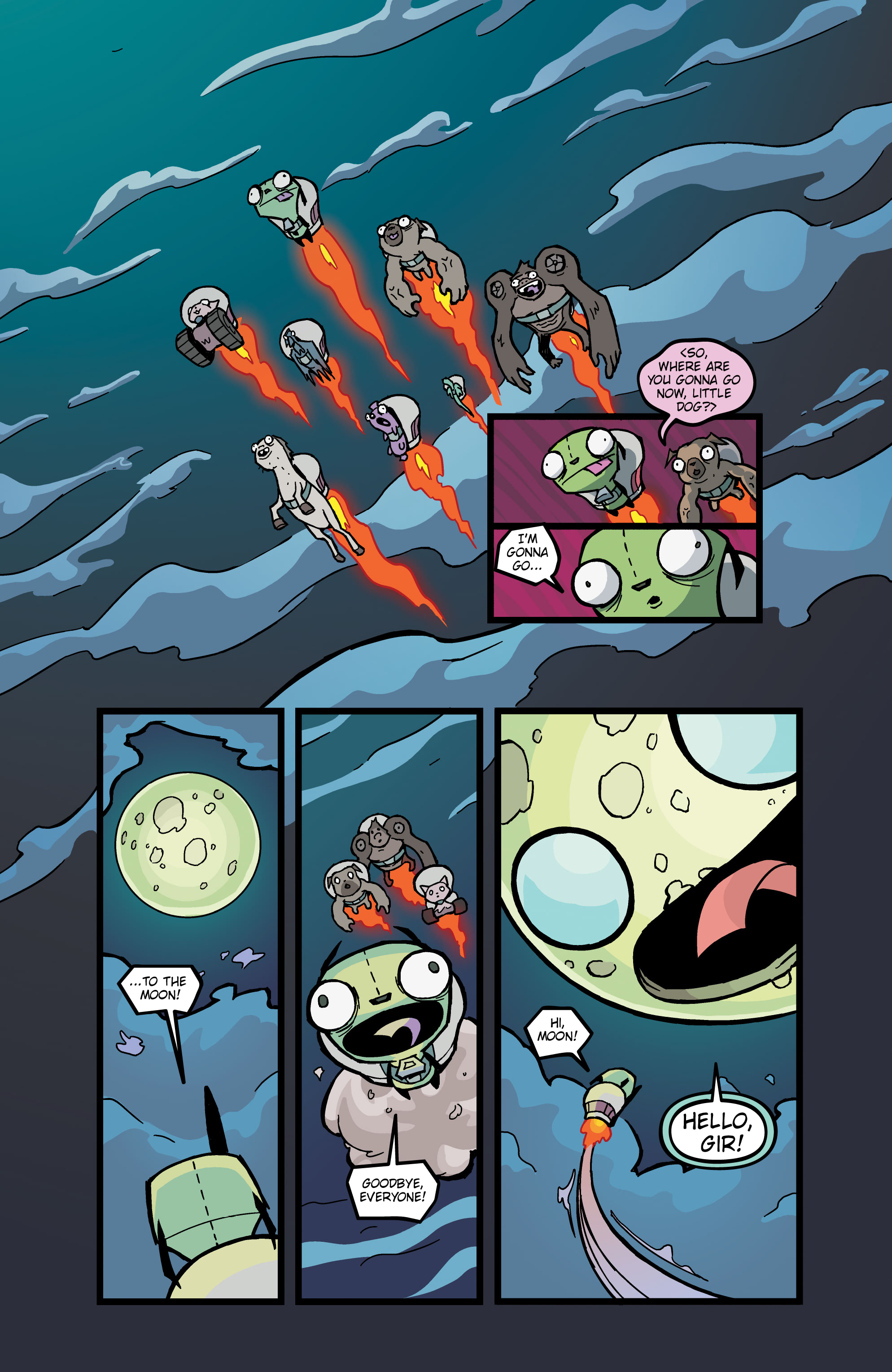 Read online Invader Zim Quarterly comic -  Issue #1 - 13