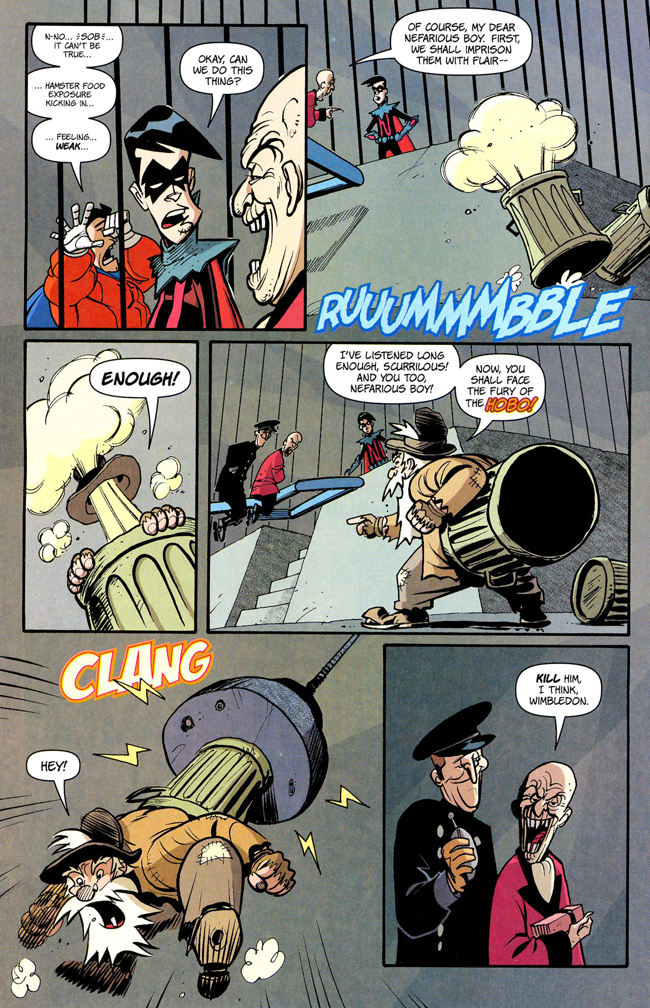 Read online Paul Jenkins' Sidekick comic -  Issue #5 - 20