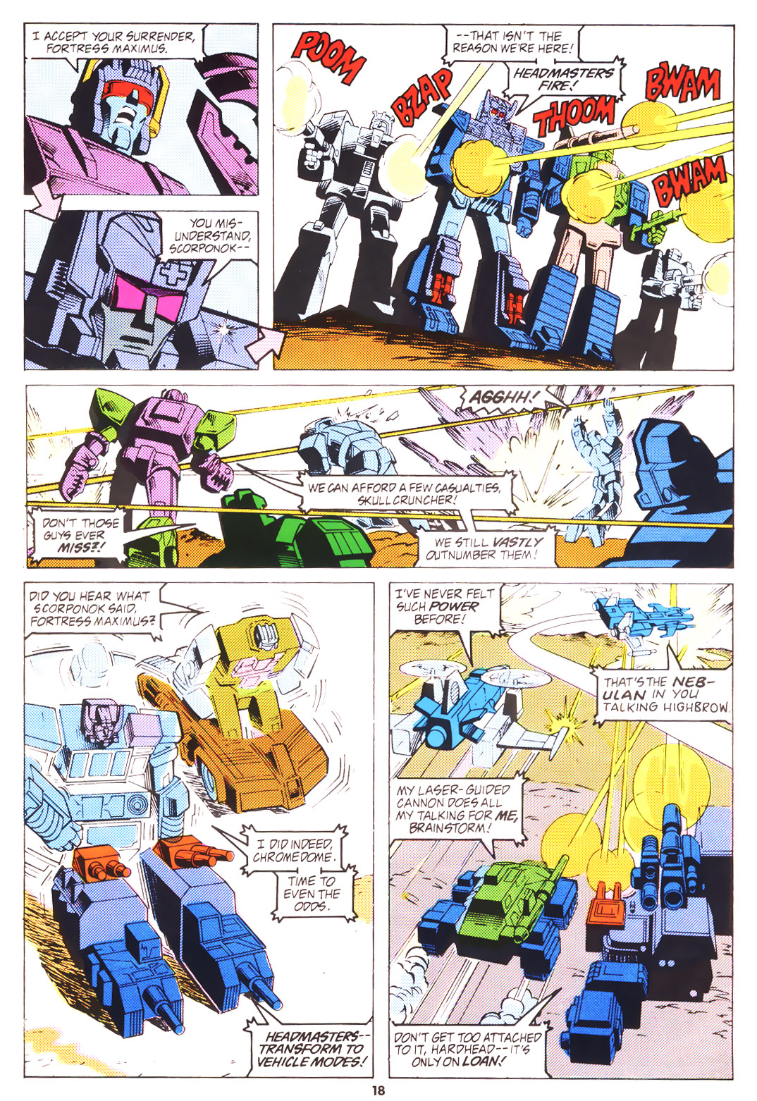 Read online The Transformers (UK) comic -  Issue #137 - 16