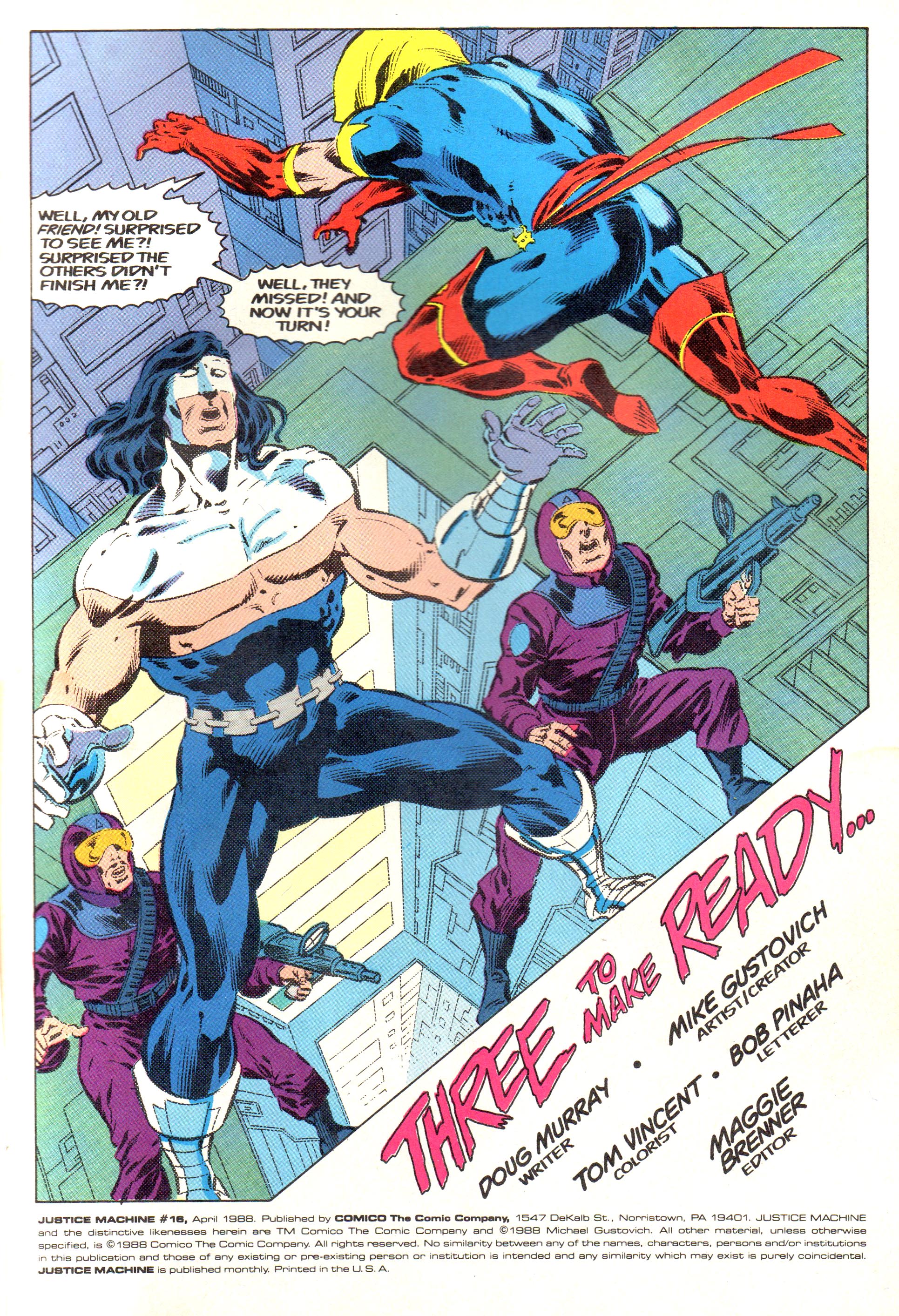 Read online Justice Machine comic -  Issue #16 - 3