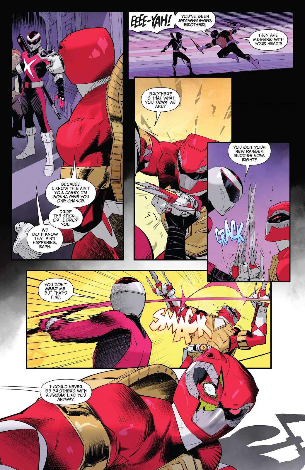 Mighty Morphin Power Rangers/ Teenage Mutant Ninja Turtles II issue 2 - Page 19