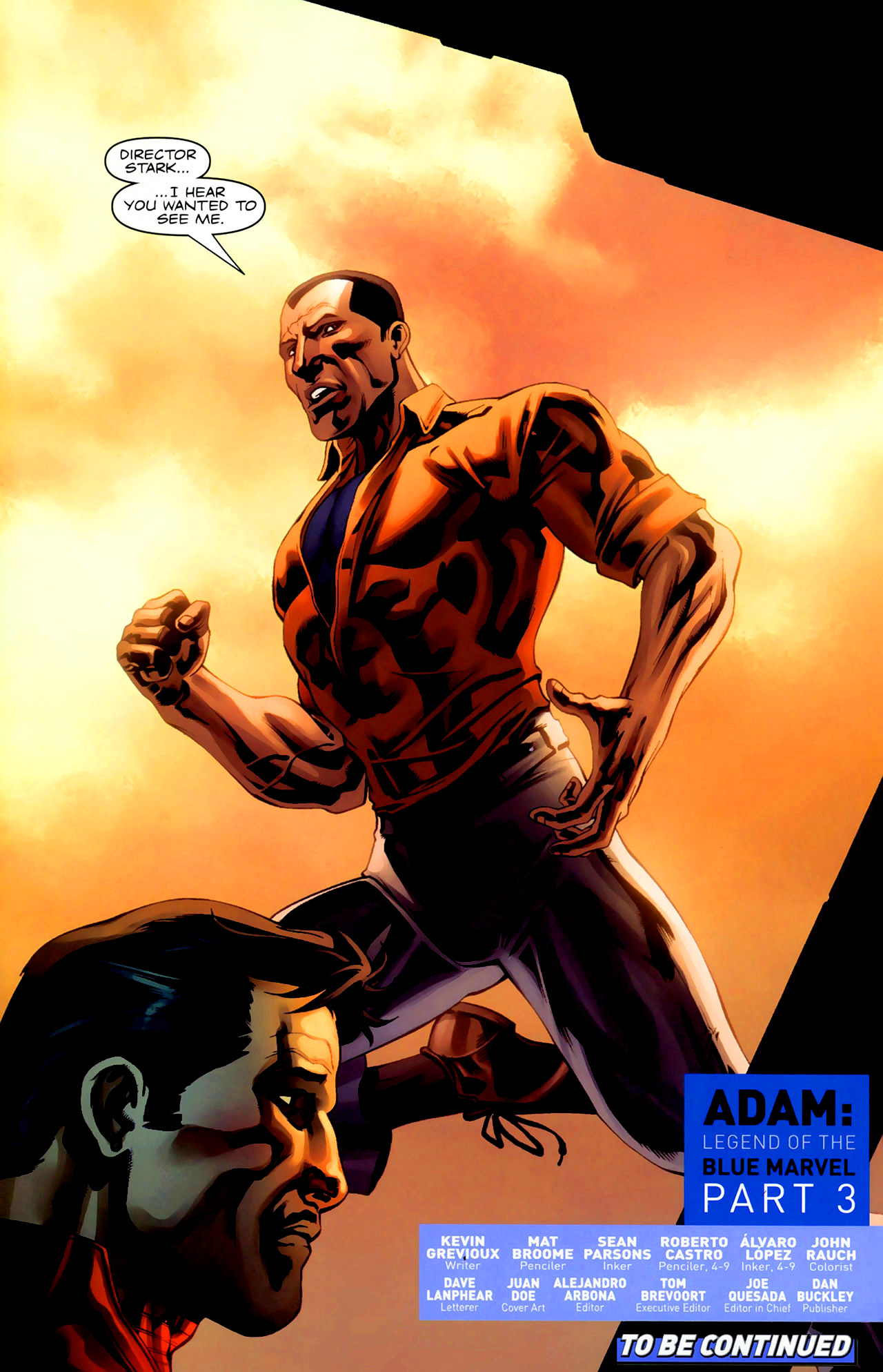 Read online Adam: Legend of the Blue Marvel comic -  Issue #3 - 23