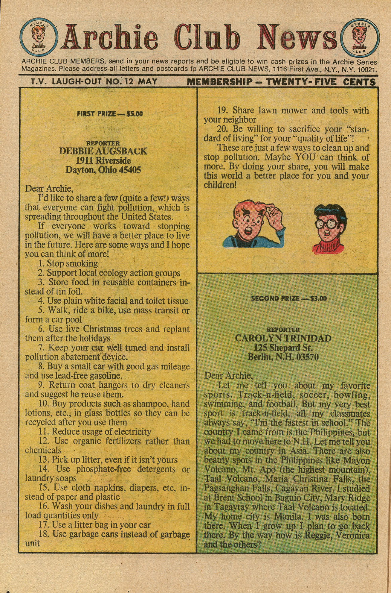 Read online Archie's TV Laugh-Out comic -  Issue #12 - 24