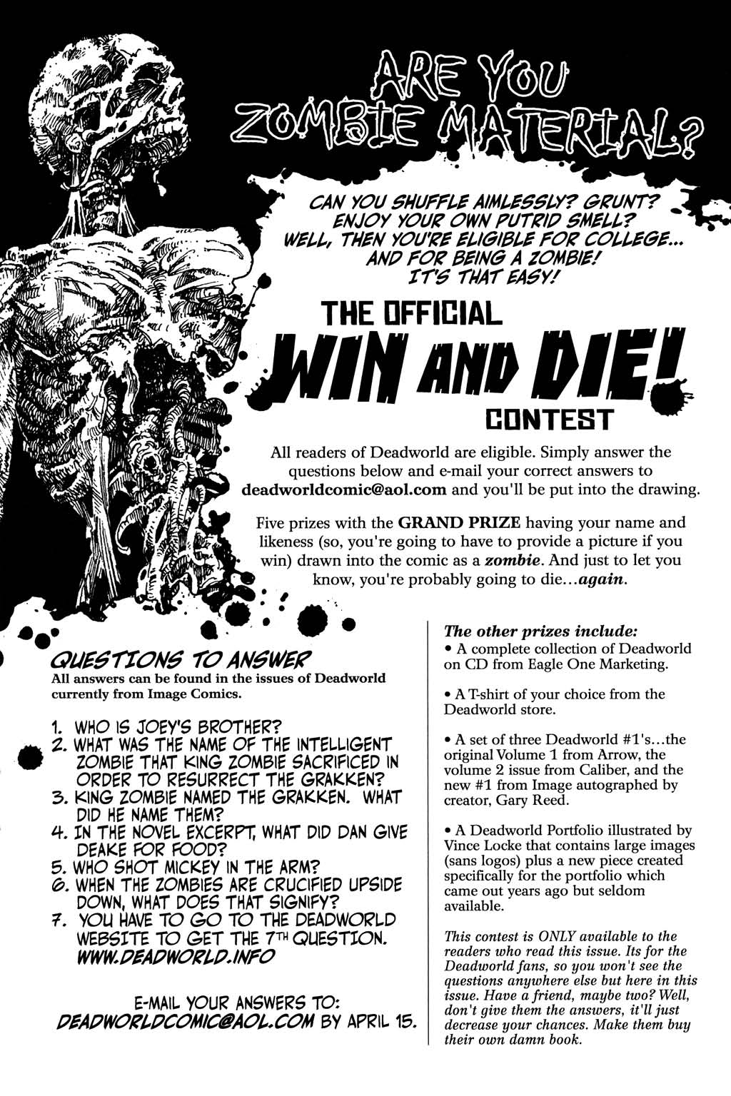 Read online Deadworld (2005) comic -  Issue #3 - 27