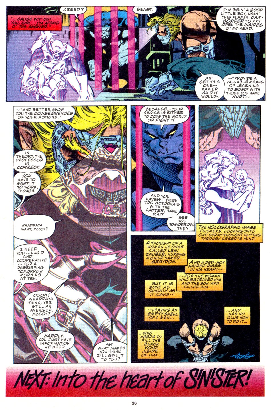 Read online X-Men (1991) comic -  Issue #33 - 20