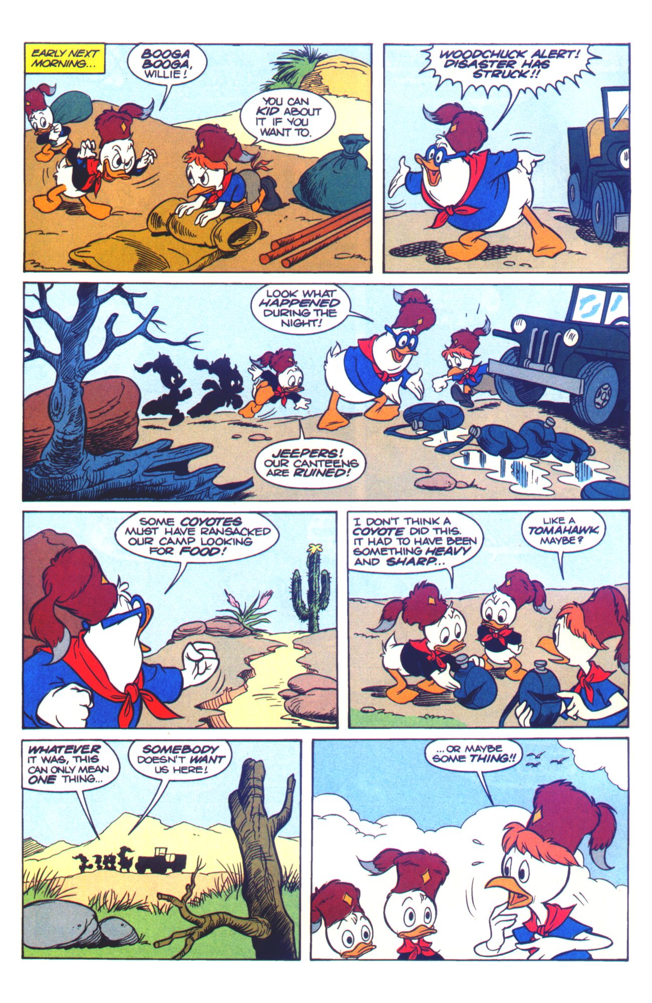 Read online Walt Disney's Junior Woodchucks Limited Series comic -  Issue #2 - 6