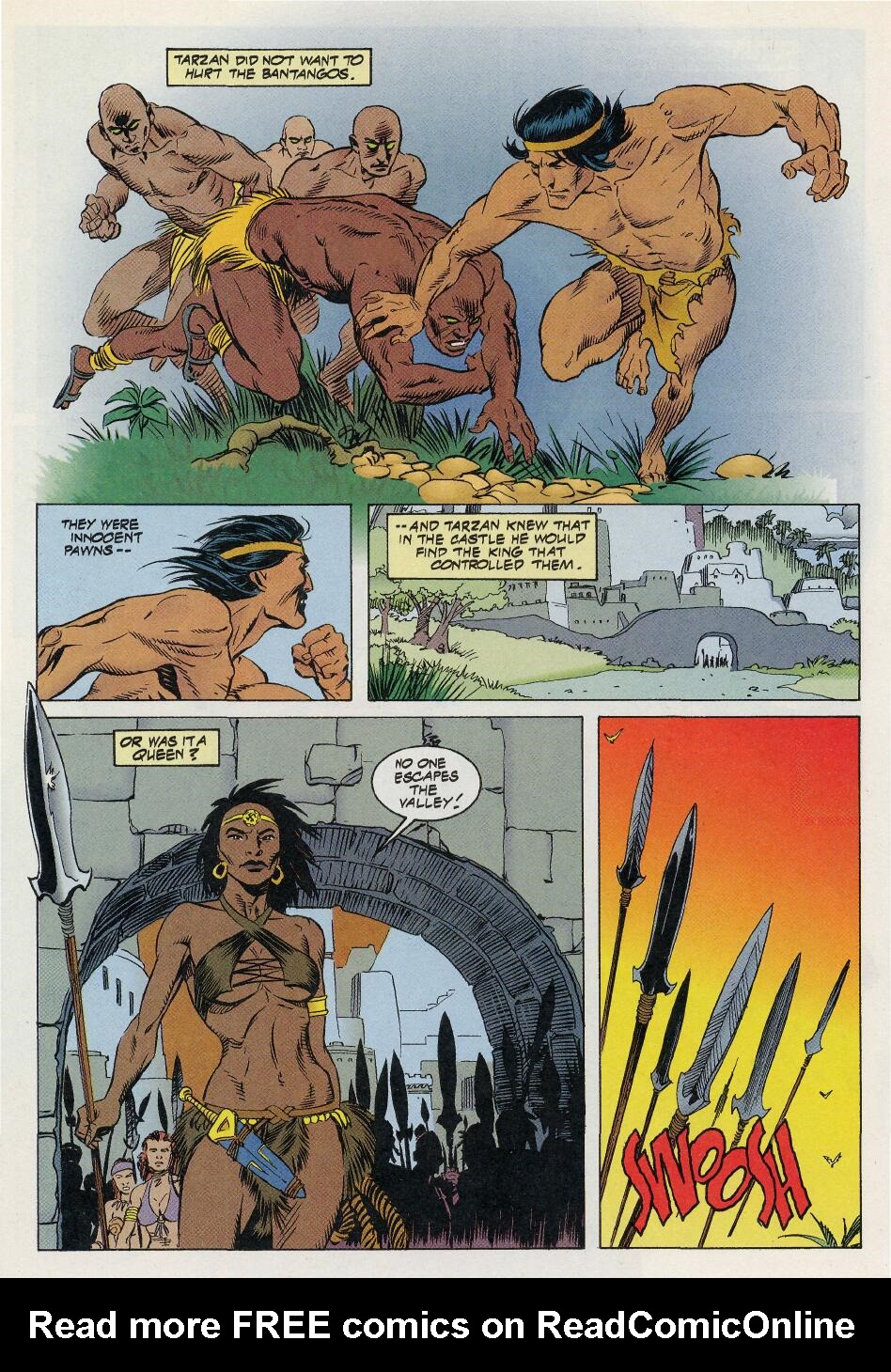 Read online Tarzan (1996) comic -  Issue #7 - 21