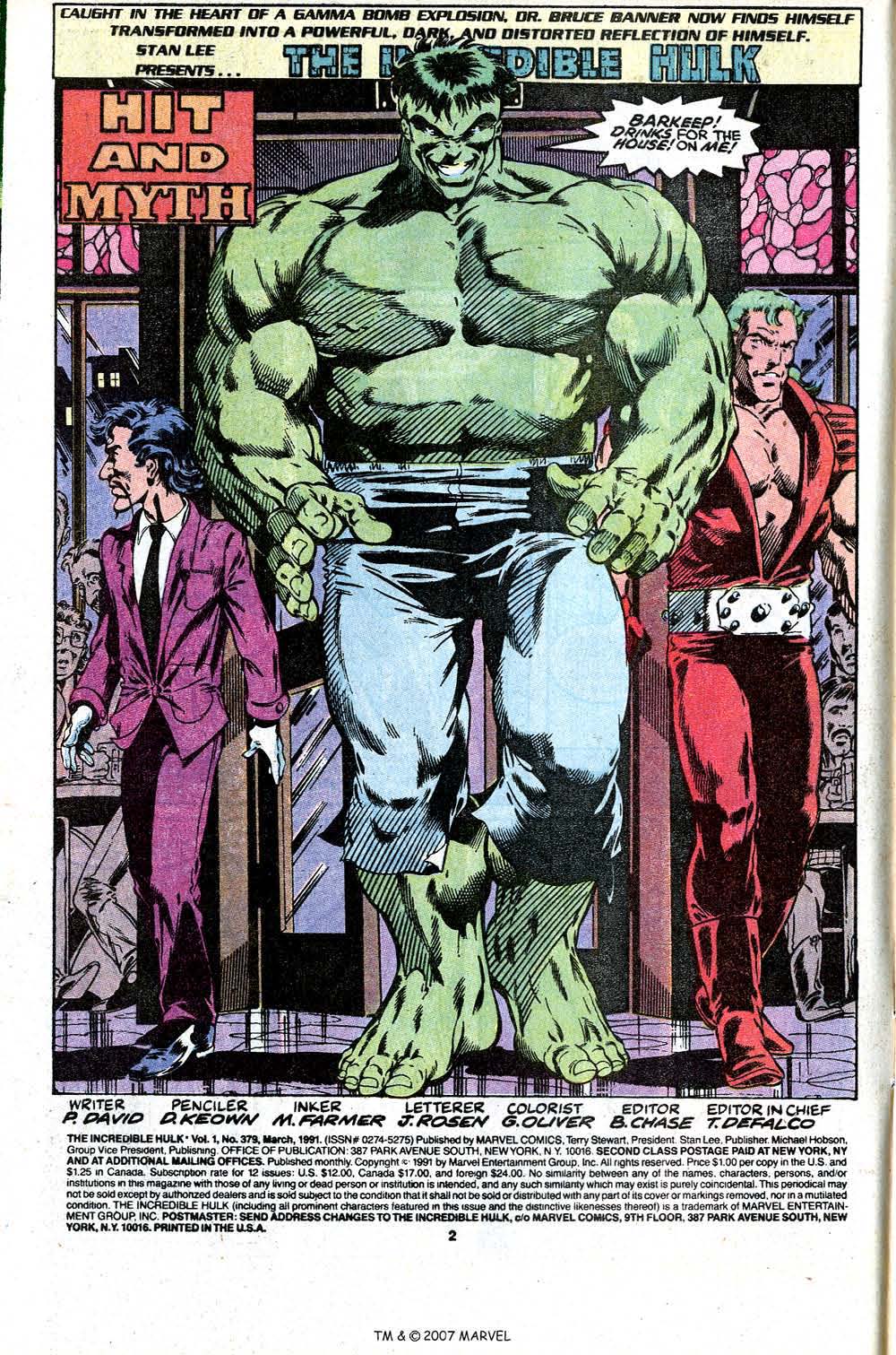 Read online The Incredible Hulk (1968) comic -  Issue #379 - 4