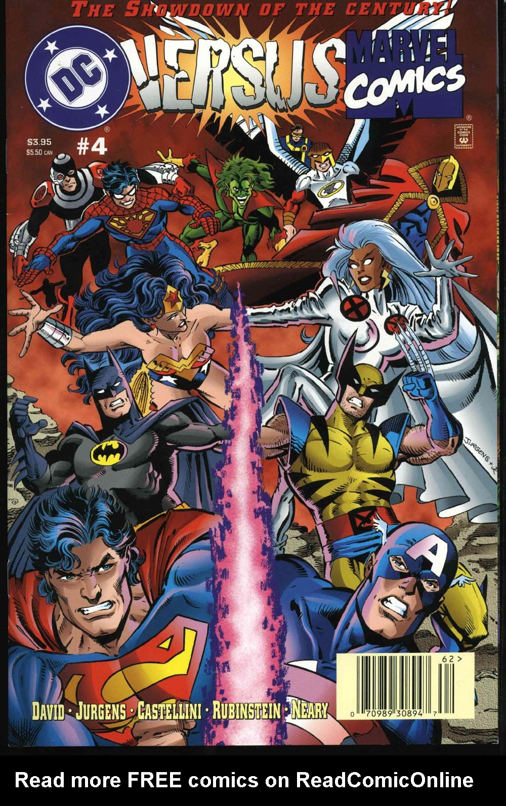 Read online DC Versus Marvel/Marvel Versus DC comic -  Issue #4 - 1