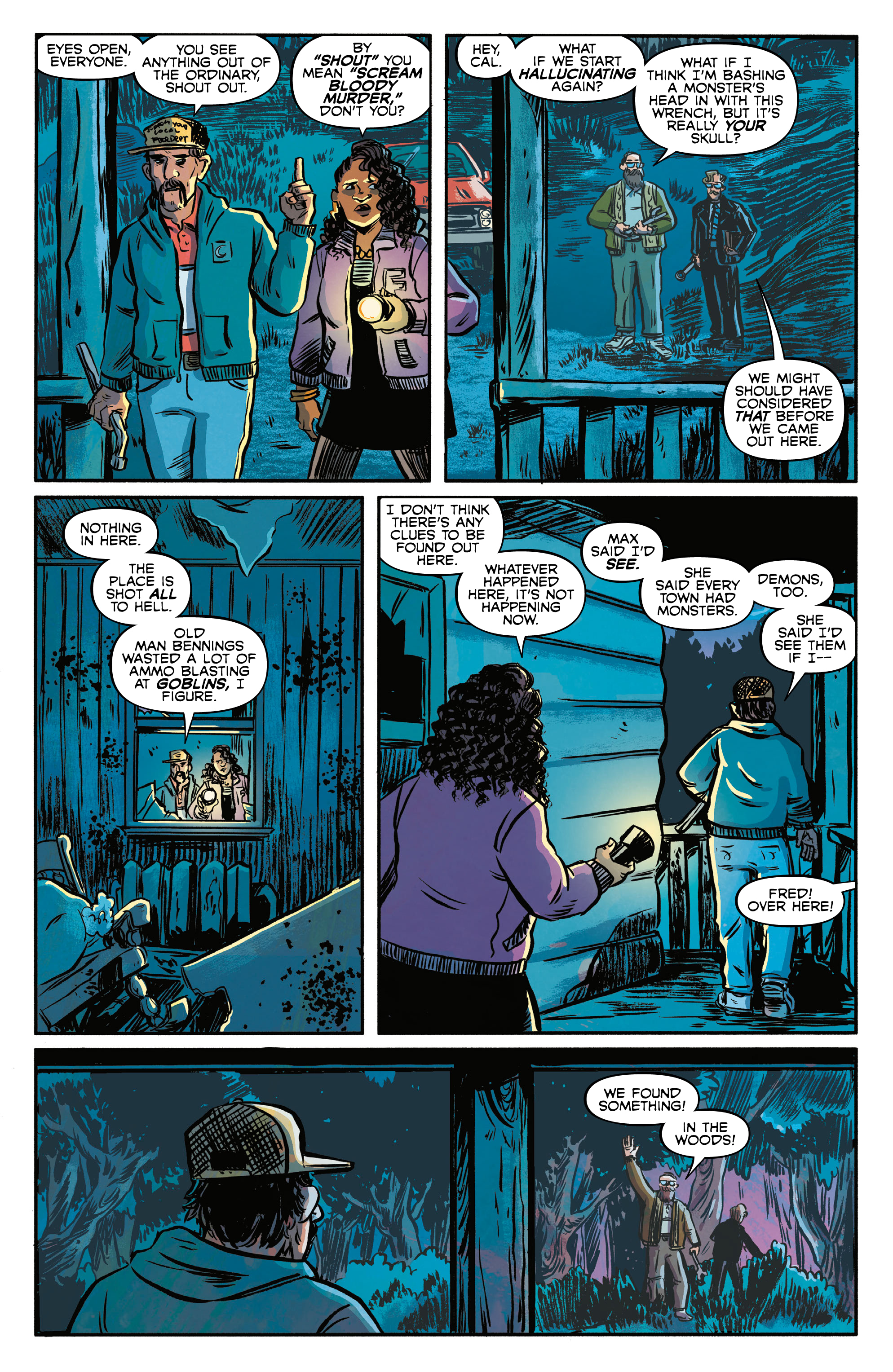 Read online Door to Door, Night by Night comic -  Issue #2 - 25