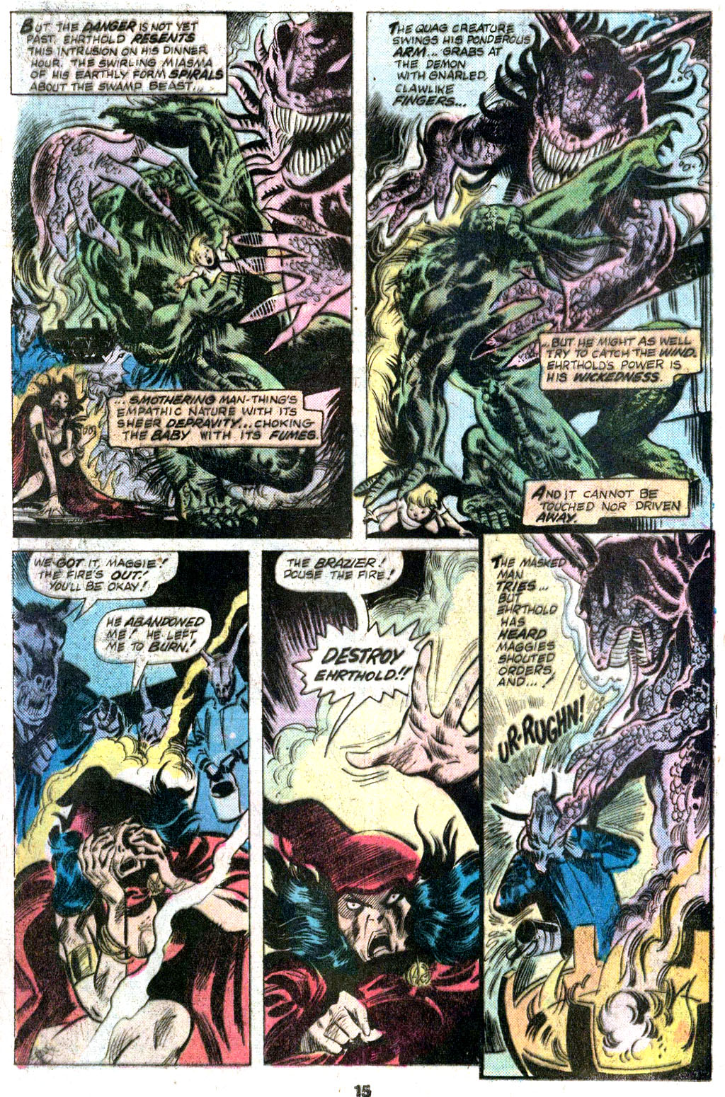Read online Giant-Size Man-Thing comic -  Issue #5 - 12