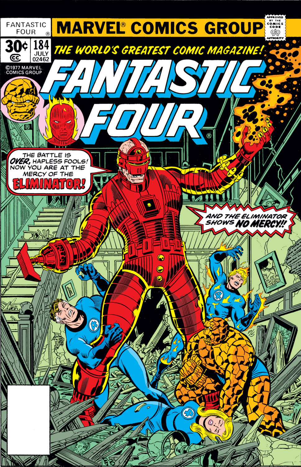 Read online Fantastic Four (1961) comic -  Issue #184 - 1