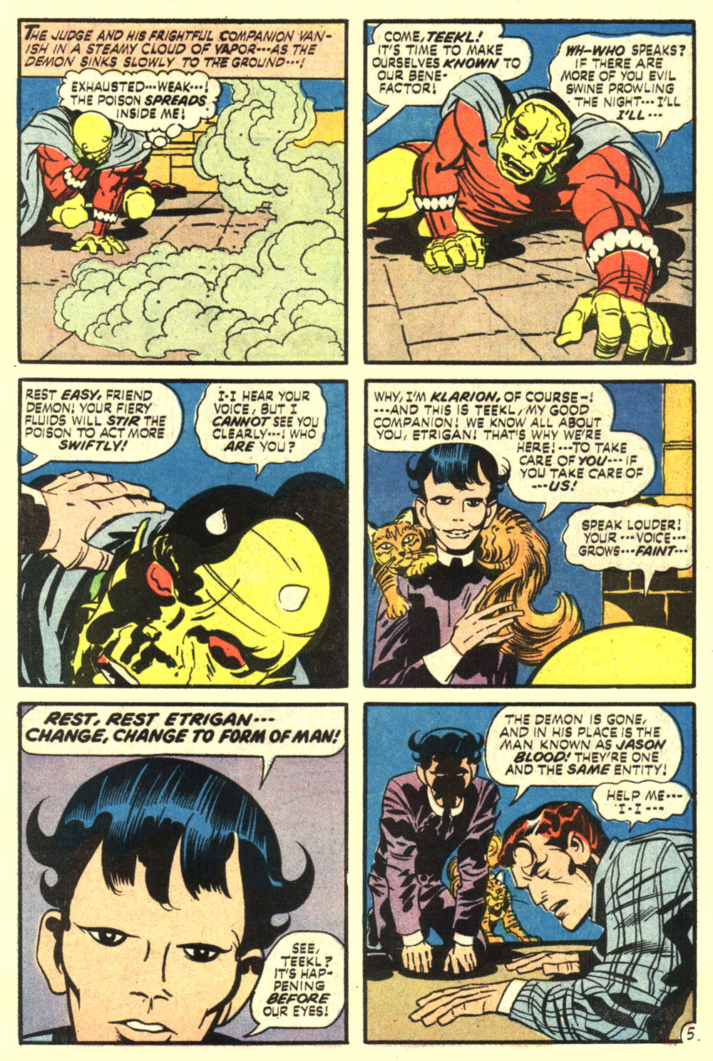 Read online The Demon (1972) comic -  Issue #7 - 8