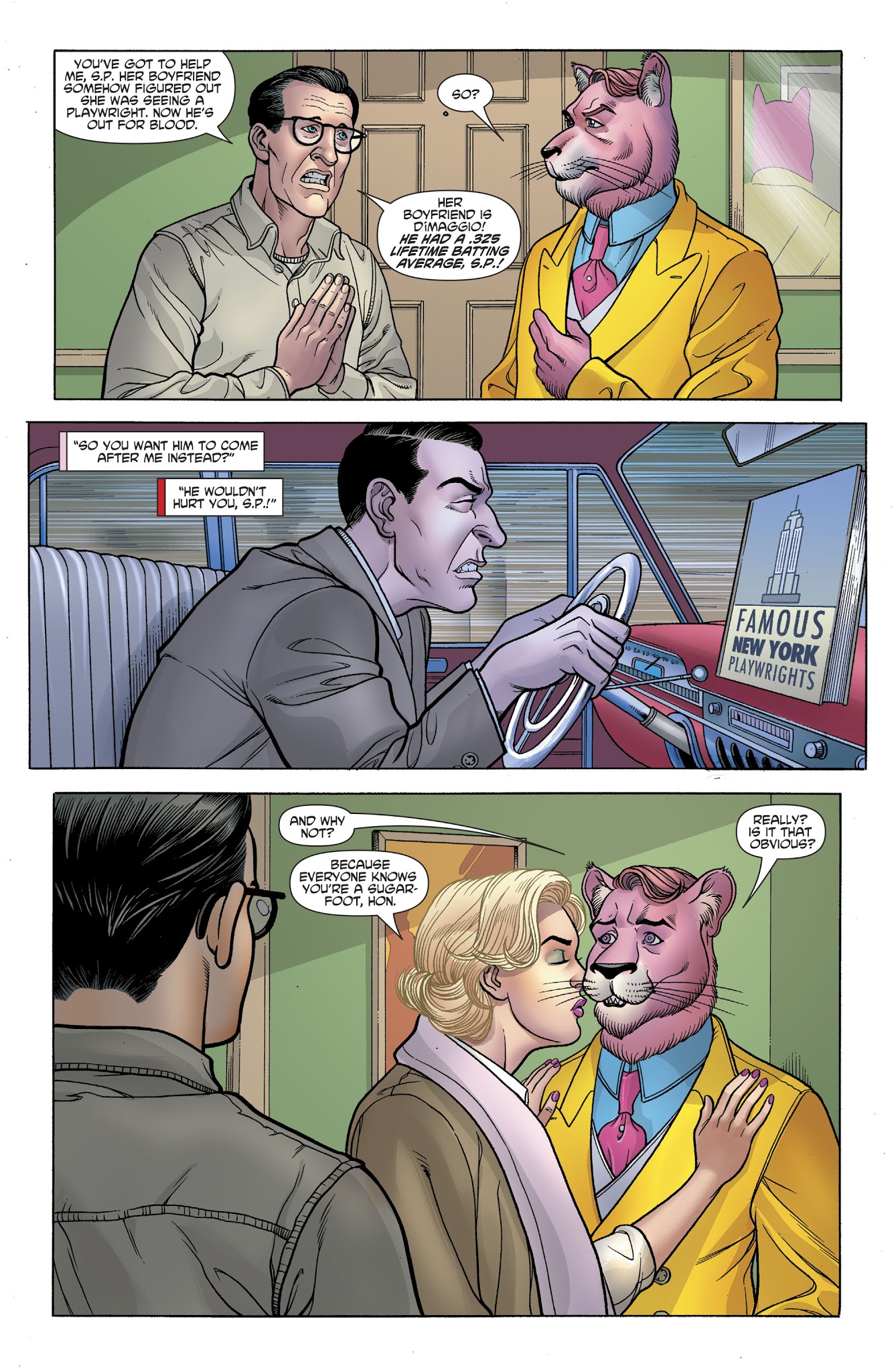 Read online Exit Stage Left: The Snagglepuss Chronicles comic -  Issue #3 - 9
