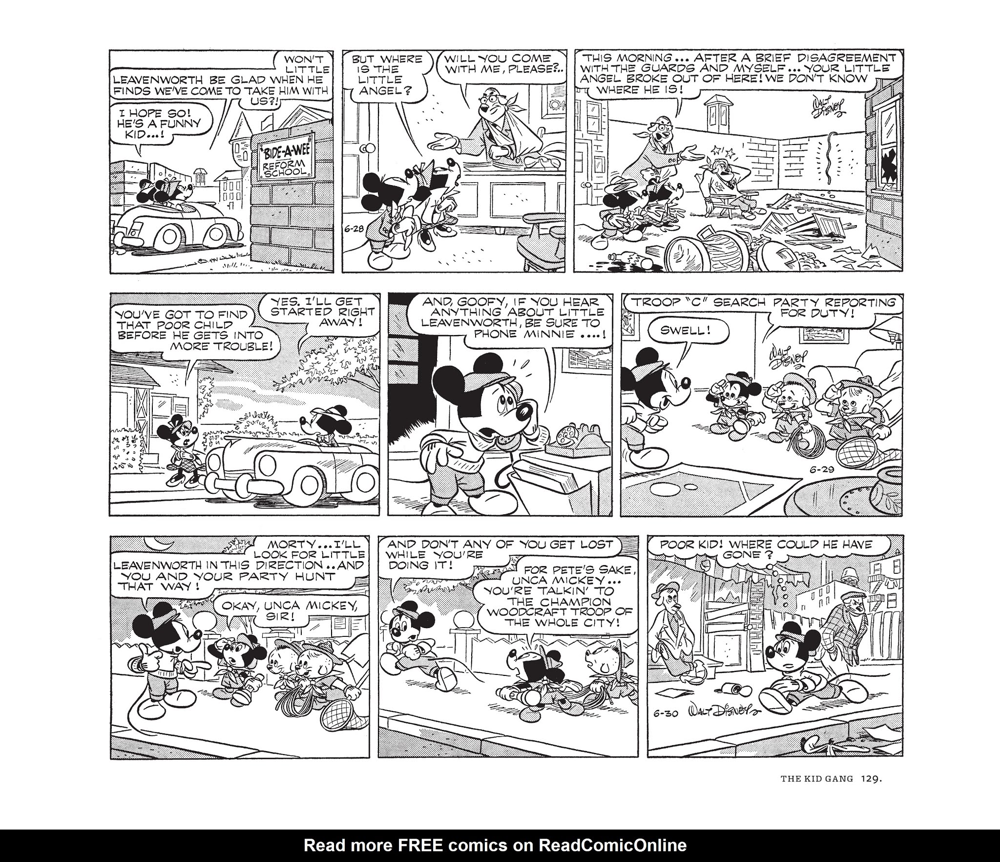 Read online Walt Disney's Mickey Mouse by Floyd Gottfredson comic -  Issue # TPB 12 (Part 2) - 29
