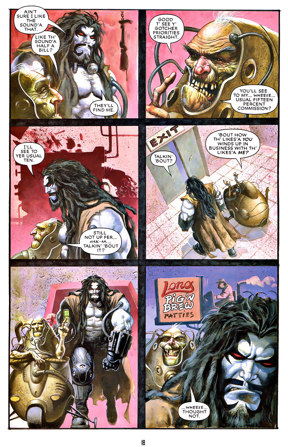 Read online Lobo: Unbound comic -  Issue #1 - 19