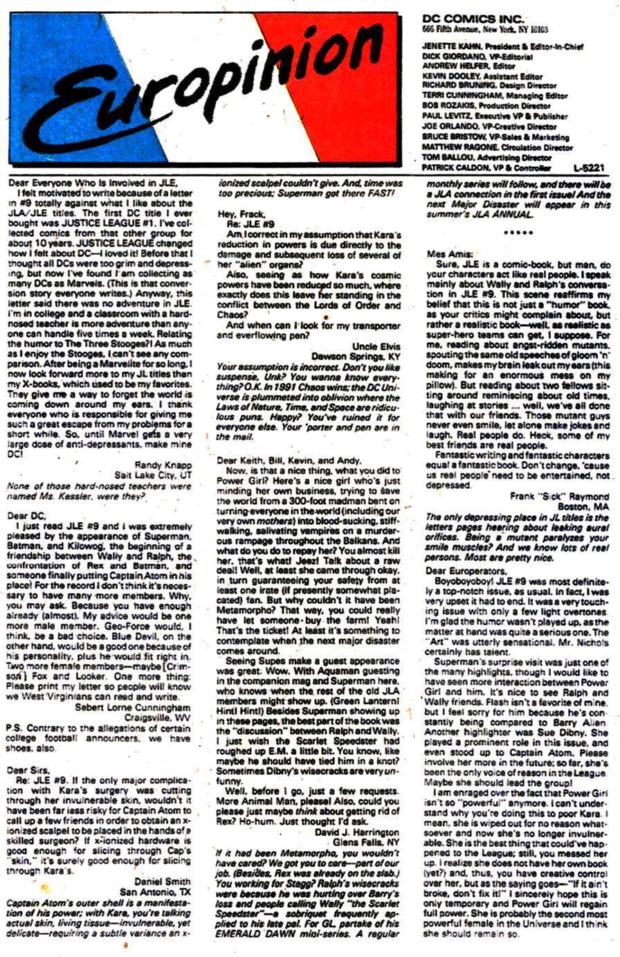 Read online Justice League Europe comic -  Issue #12 - 24