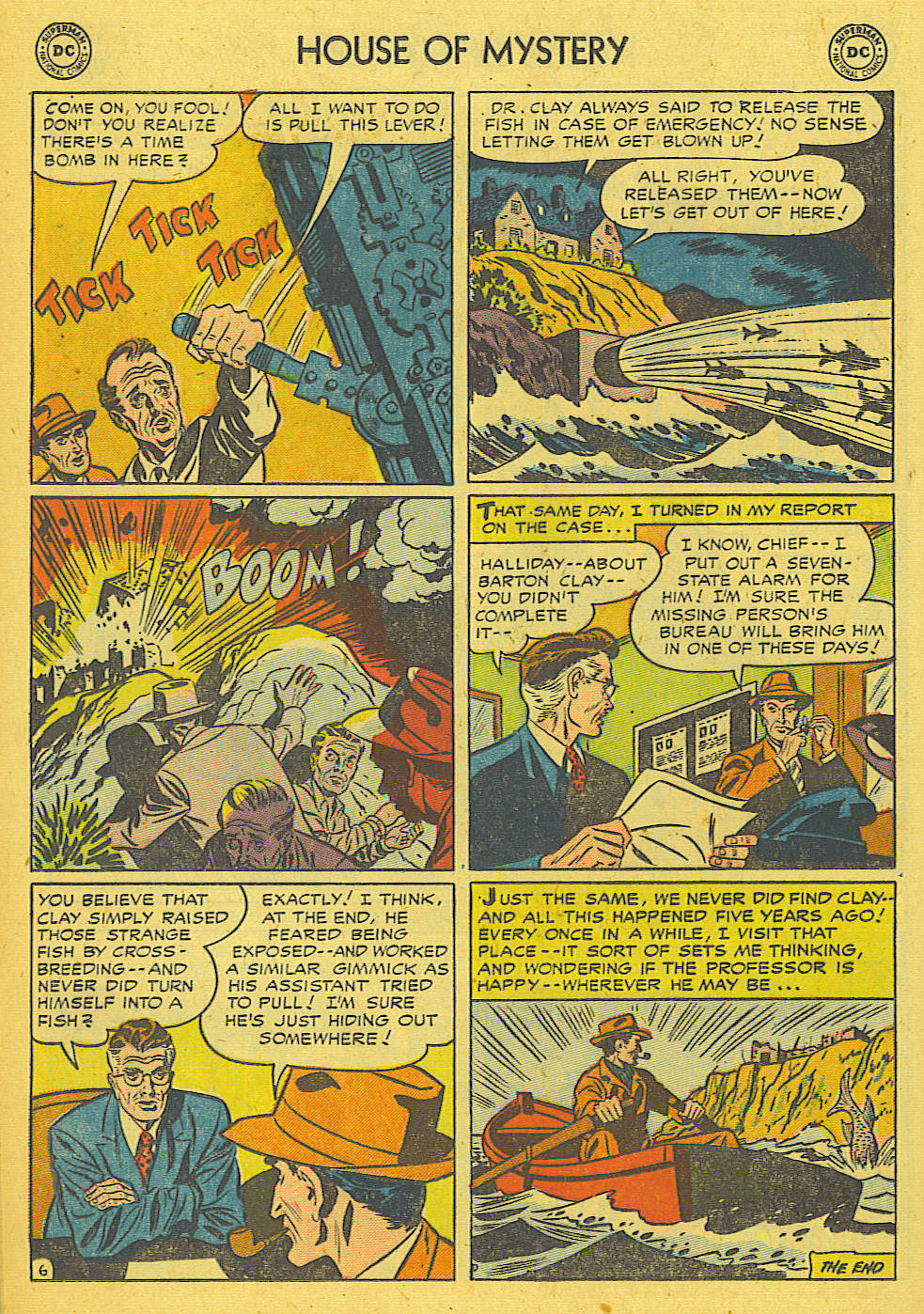 Read online House of Mystery (1951) comic -  Issue #34 - 16