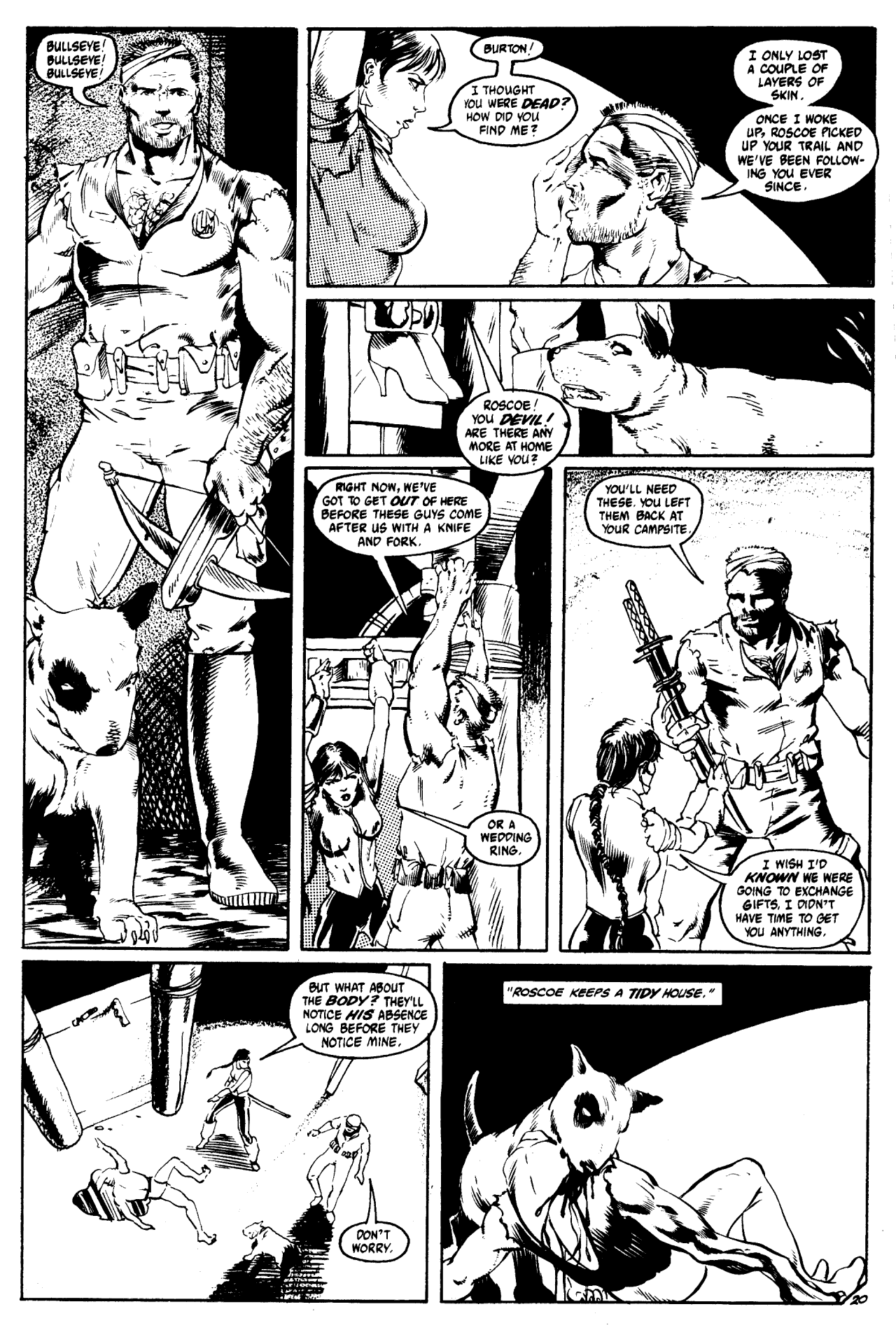 Read online Solo Ex-Mutants comic -  Issue #3 - 22