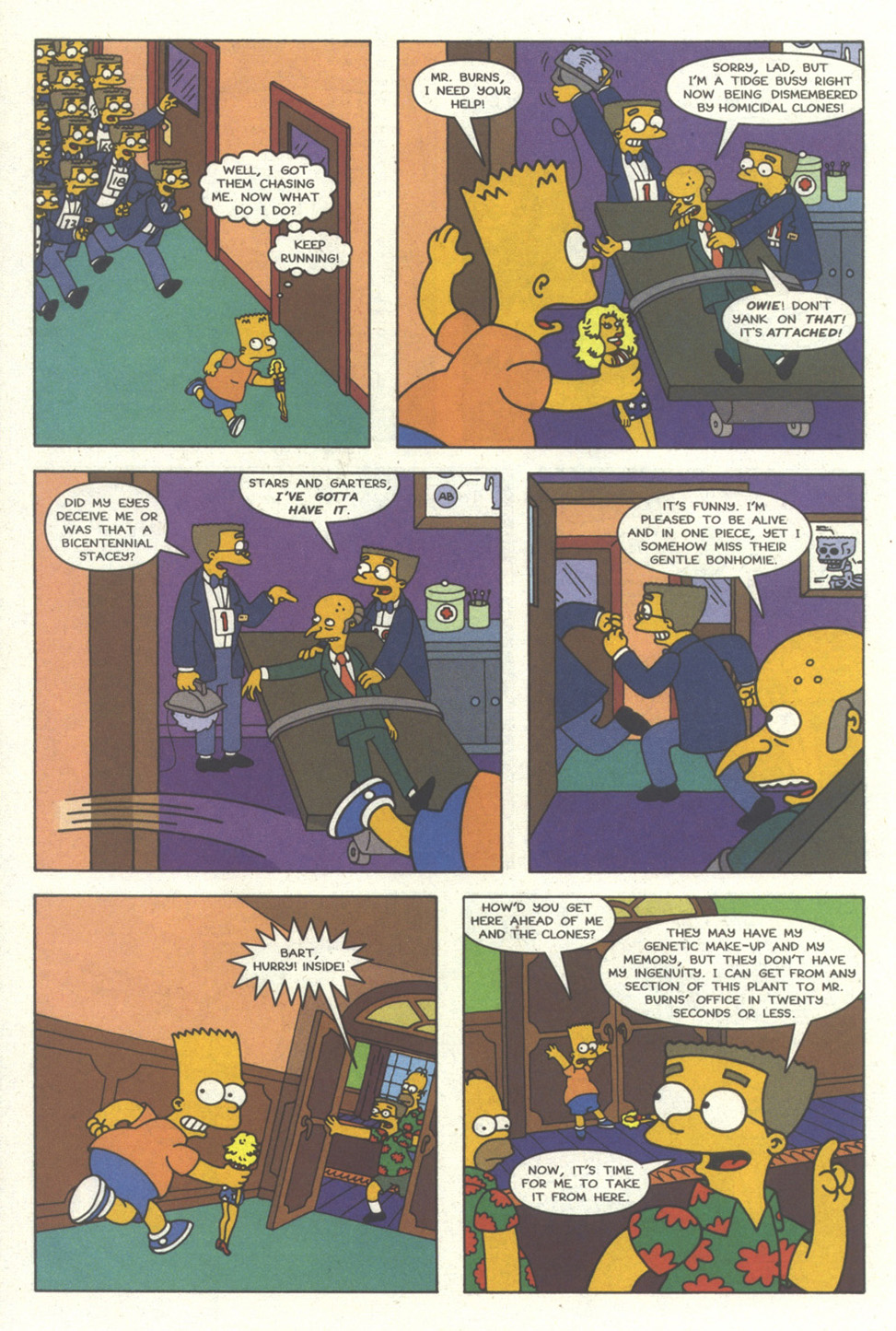 Read online Simpsons Comics comic -  Issue #30 - 19