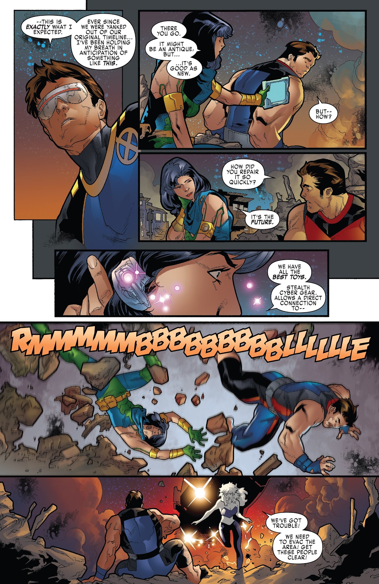 Read online X-Men: Blue comic -  Issue #17 - 14