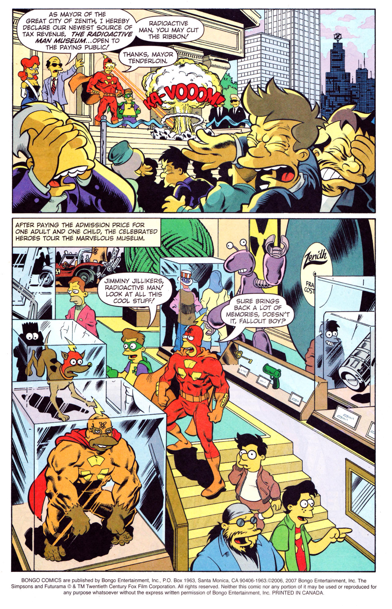 Read online Radioactive Man (1993) comic -  Issue #711 - 4