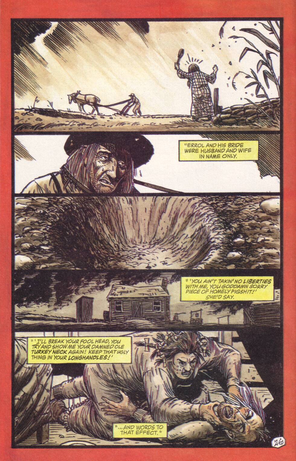 Read online Jonah Hex: Riders of the Worm and Such comic -  Issue #3 - 28