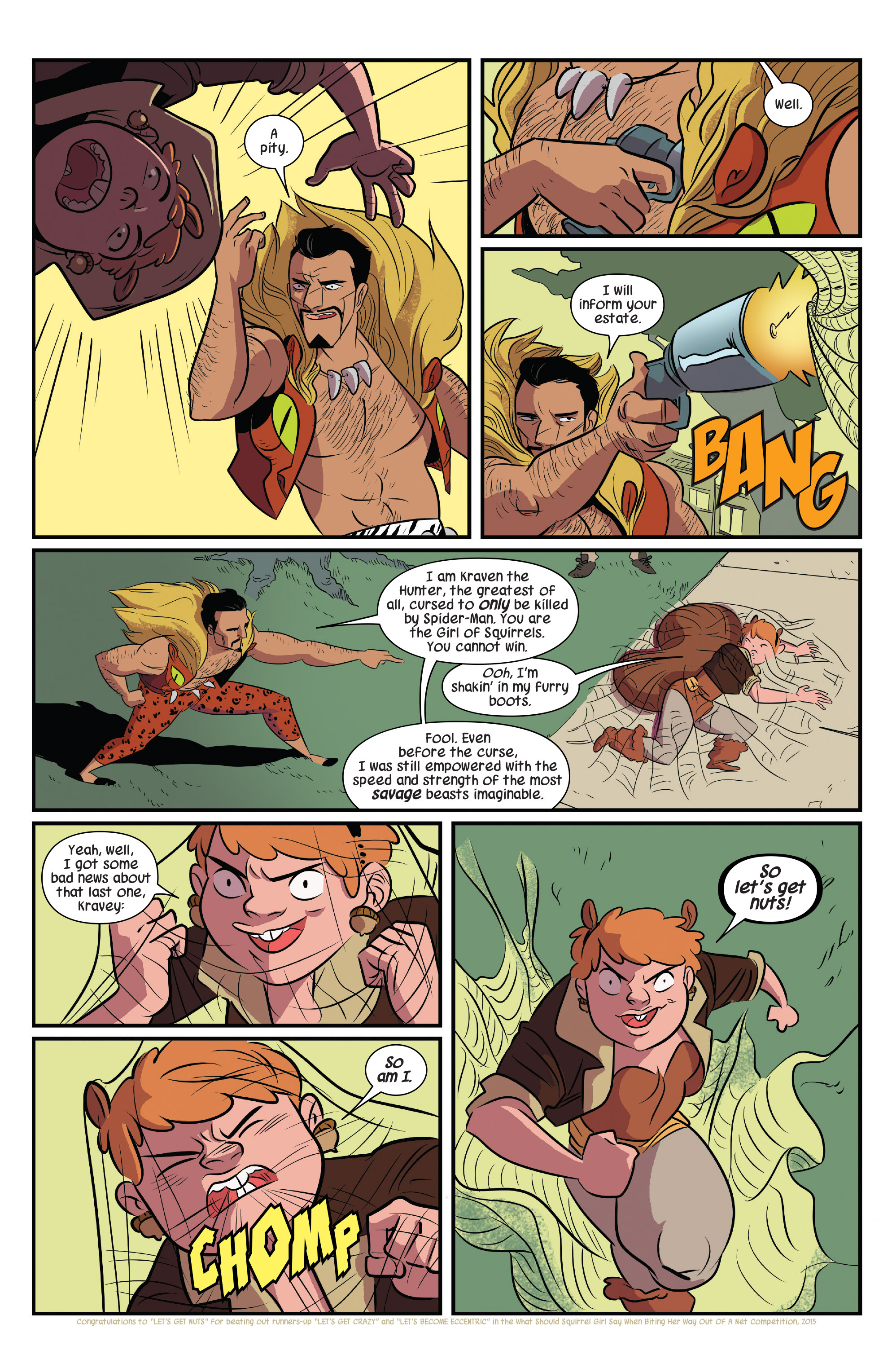 Read online The Unbeatable Squirrel Girl comic -  Issue #1 - 14