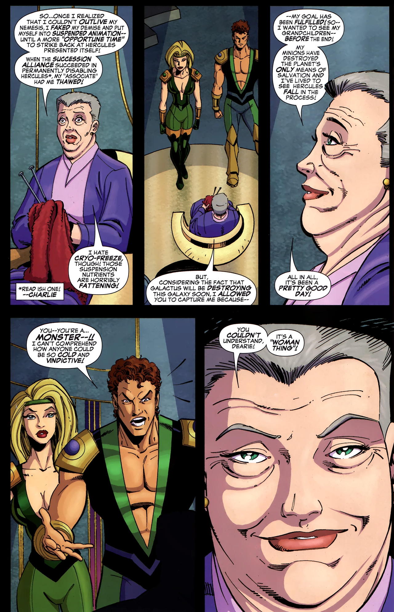 Read online Hercules: Twilight of a God comic -  Issue #4 - 6