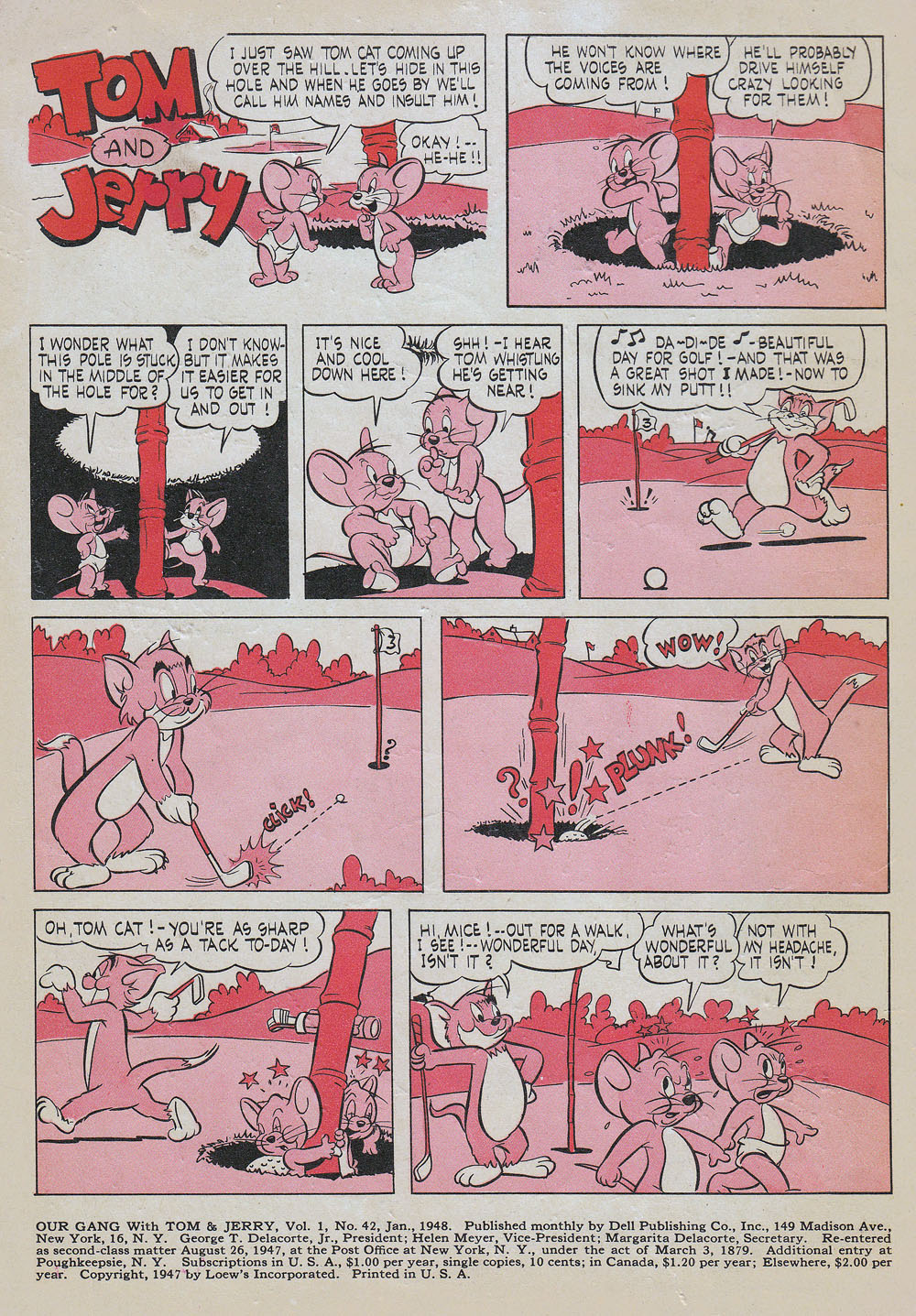 Read online Our Gang with Tom & Jerry comic -  Issue #42 - 2