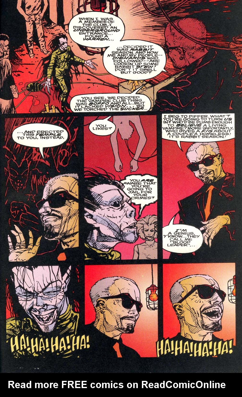 Read online Morbius: The Living Vampire (1992) comic -  Issue #25 - 32