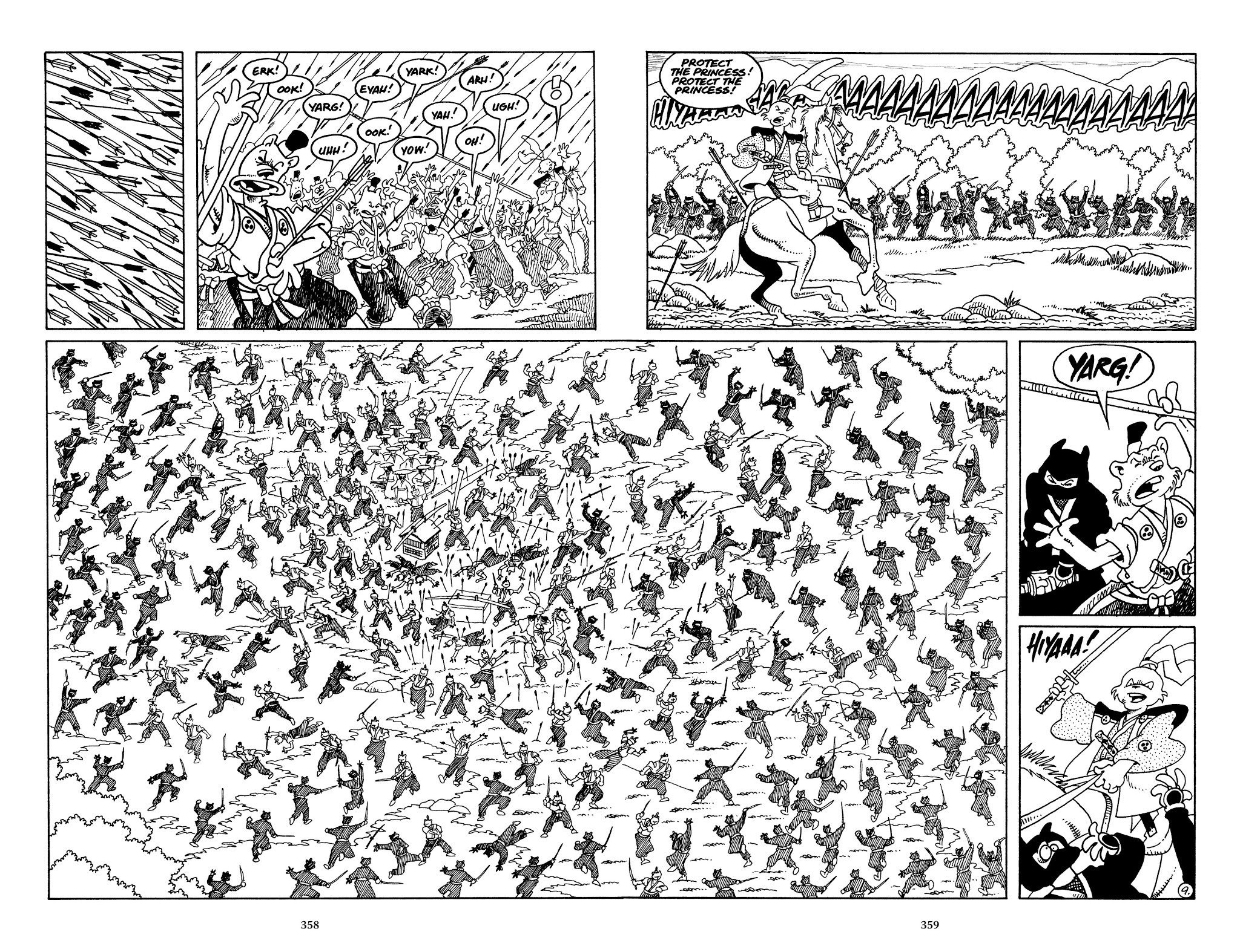 Read online The Usagi Yojimbo Saga comic -  Issue # TPB 1 - 351
