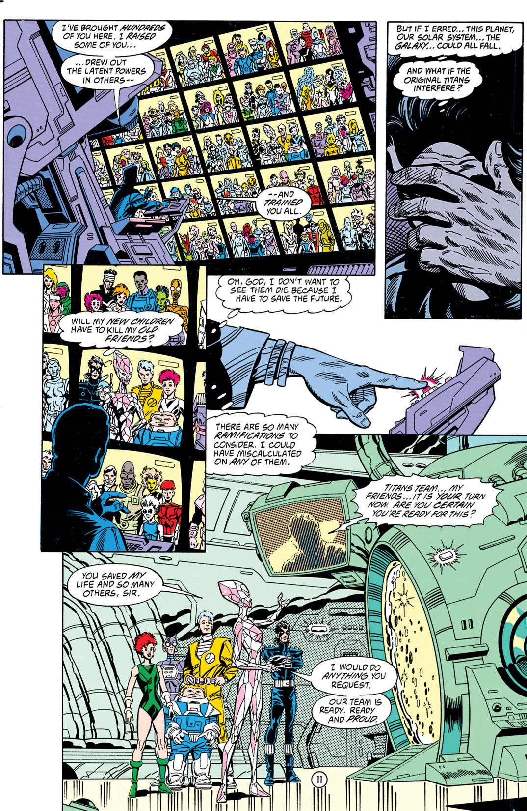 Read online The New Titans (1988) comic -  Issue #80 - 12