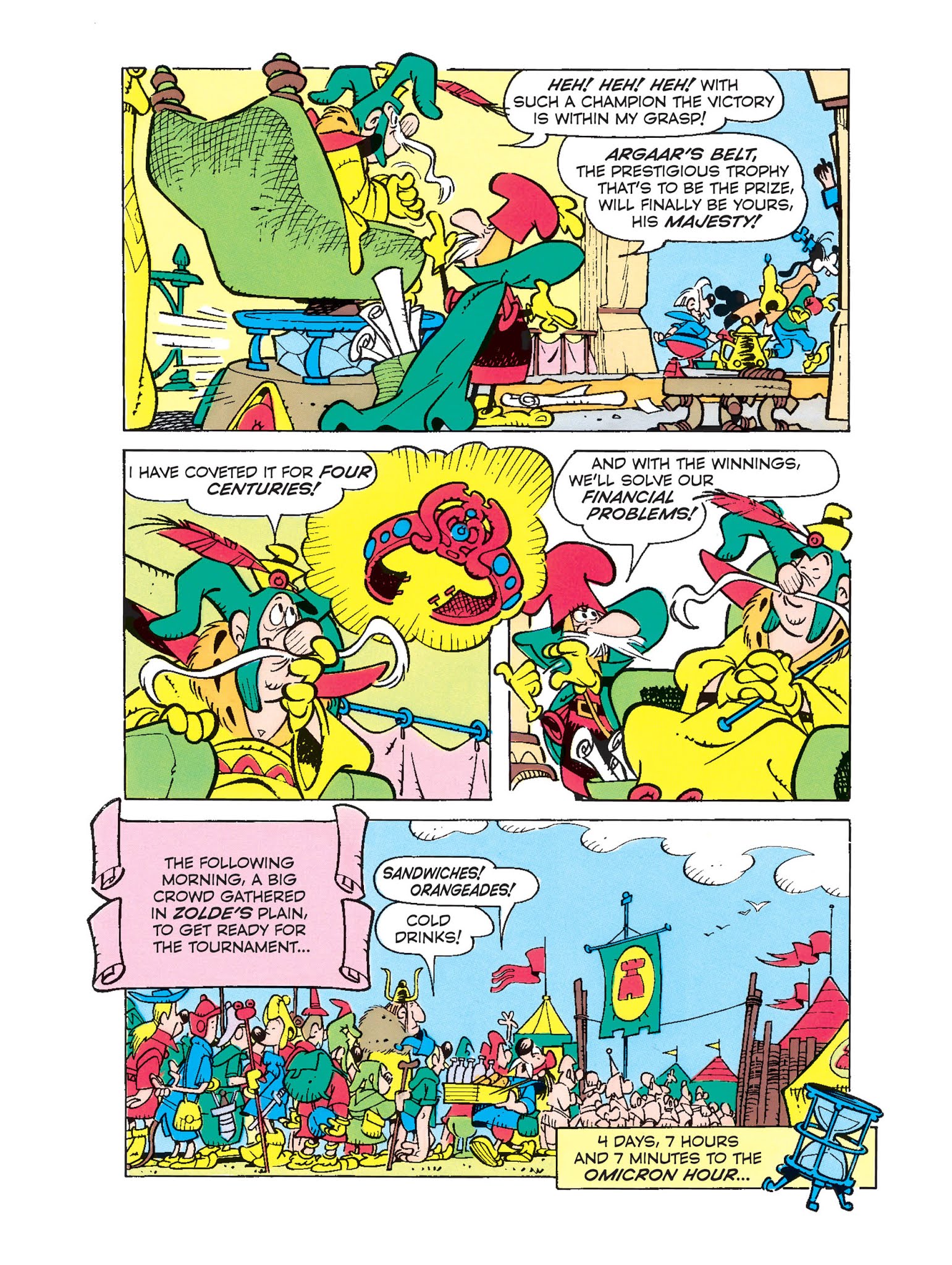 Read online Mickey Mouse and the Argaar Tournament: Return to the Land of Adventure comic -  Issue #2 - 6