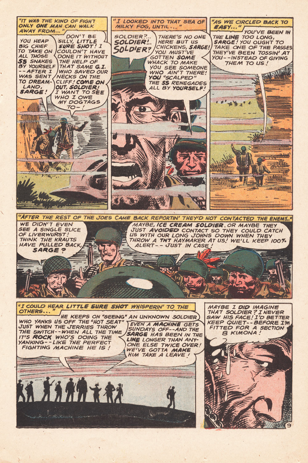 Read online Our Army at War (1952) comic -  Issue #168 - 15