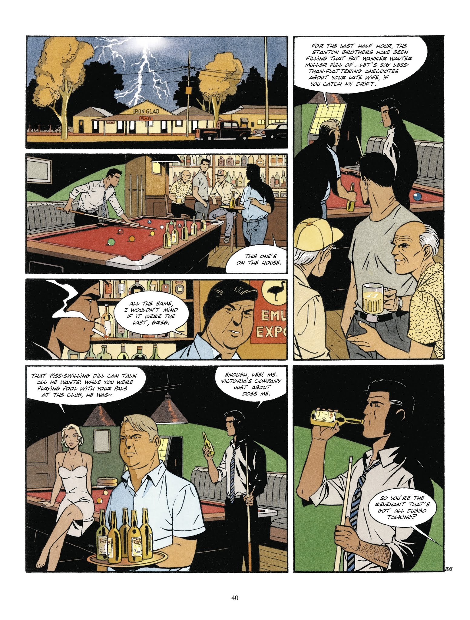 Read online A Hell of An Innocent comic -  Issue # TPB - 40