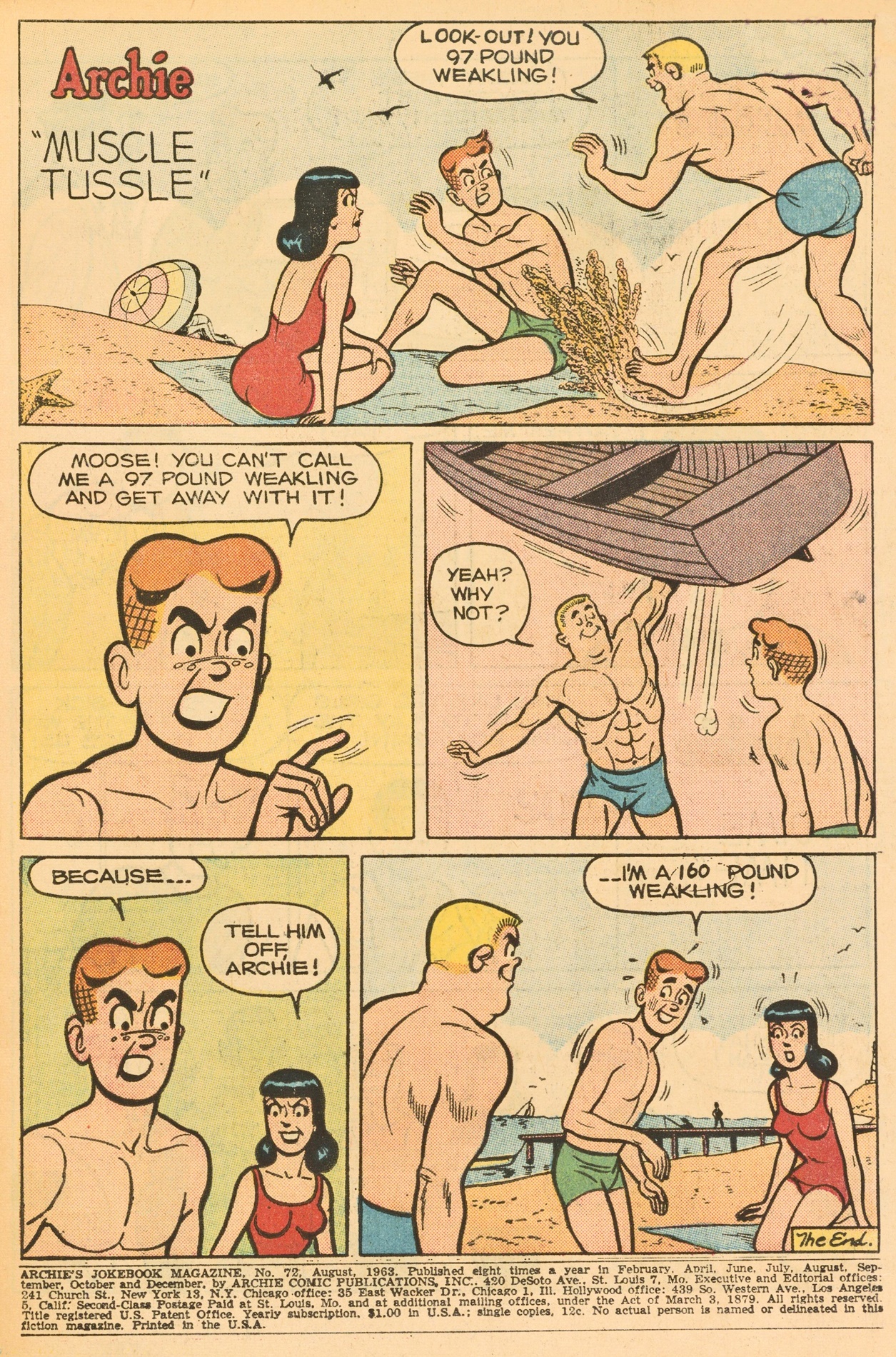 Read online Archie's Joke Book Magazine comic -  Issue #72 - 3
